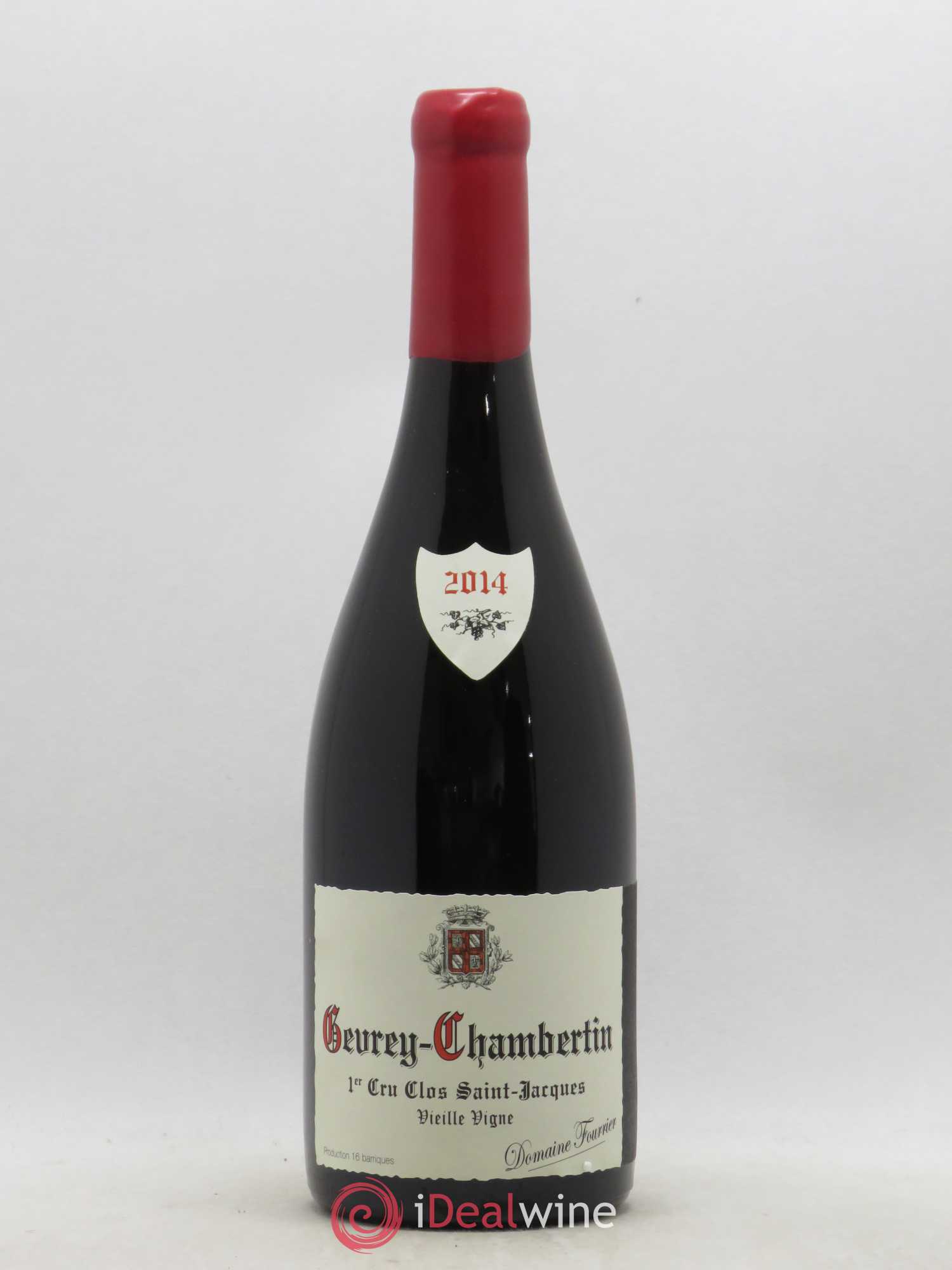 Gevrey-Chambertin 1er Cru Clos Saint-Jacques Vieille Vigne Fourrier (Domaine) (sans prix de réserve) 2014 - Lot de 1 bouteille - 0