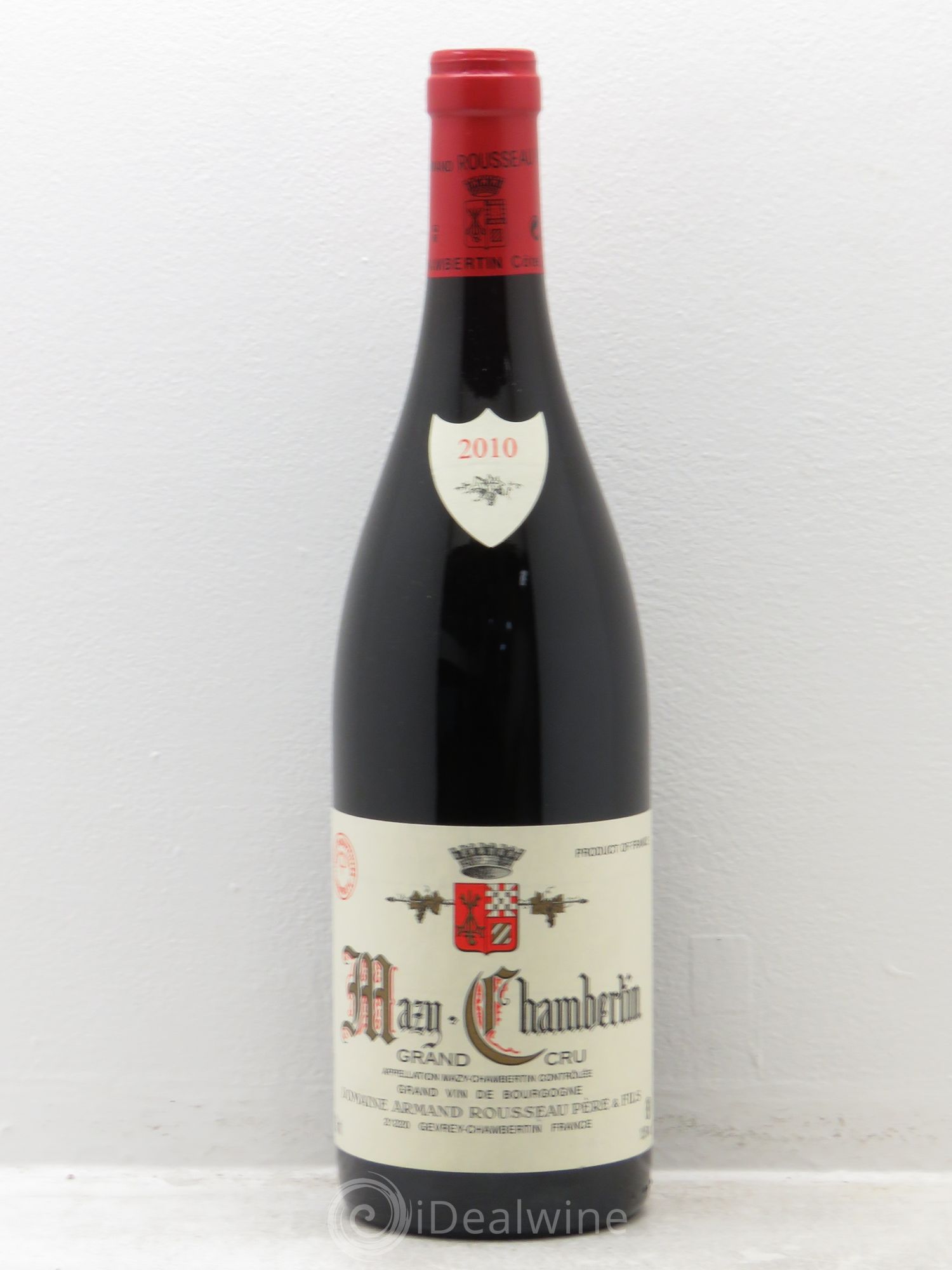 Mazis-Chambertin Grand Cru Armand Rousseau (Domaine) 2010 - Lot de 1 bouteille - 0