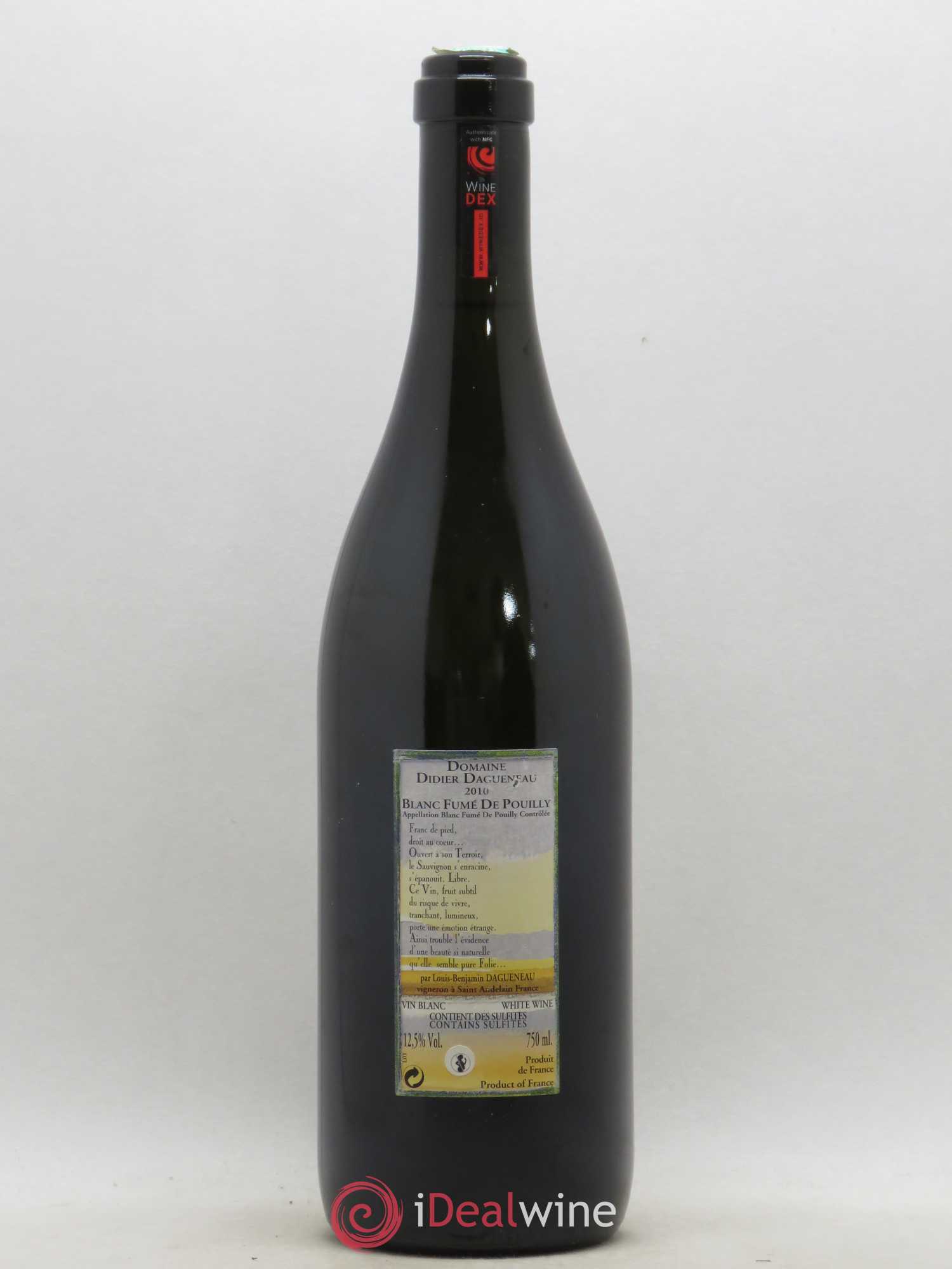 Pouilly-Fumé Astéroïde Dagueneau  (sans prix de réserve) 2010 - Lot de 1 bouteille - 1