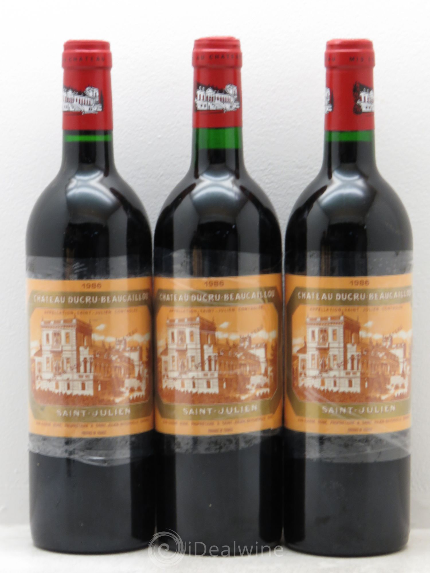 Château Ducru Beaucaillou 2ème Grand Cru Classé 1986 - Lotto di 12 bottiglie - 3