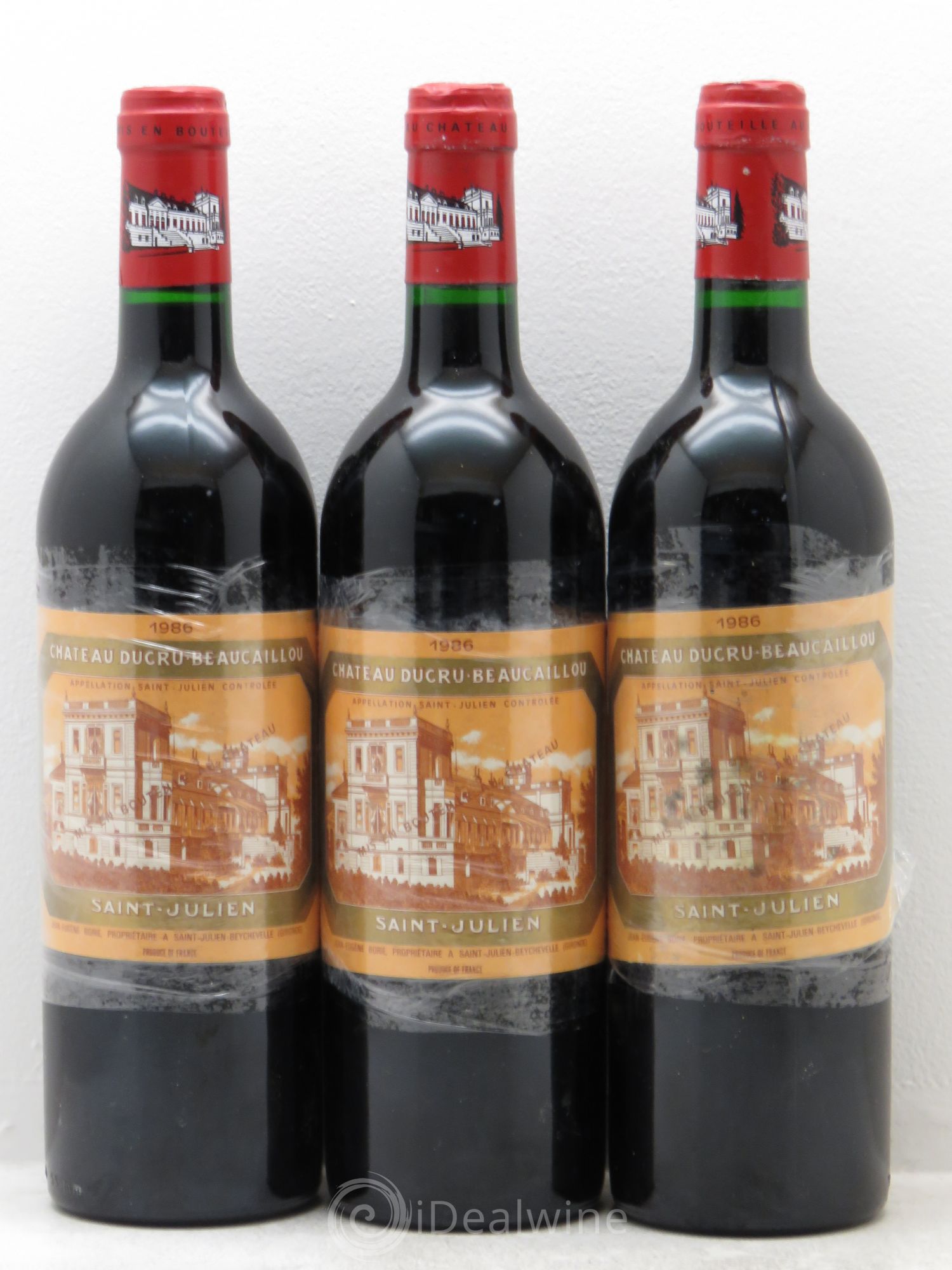 Château Ducru Beaucaillou 2ème Grand Cru Classé 1986 - Lotto di 12 bottiglie - 4