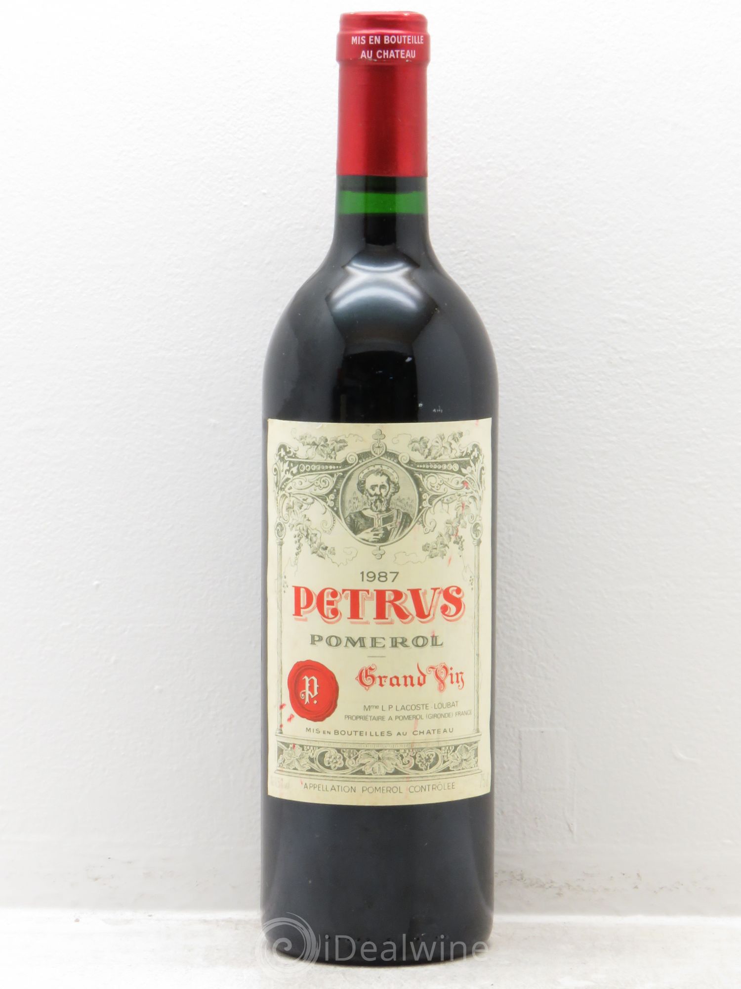 Petrus 1987 - Lot de 1 bouteille - 0