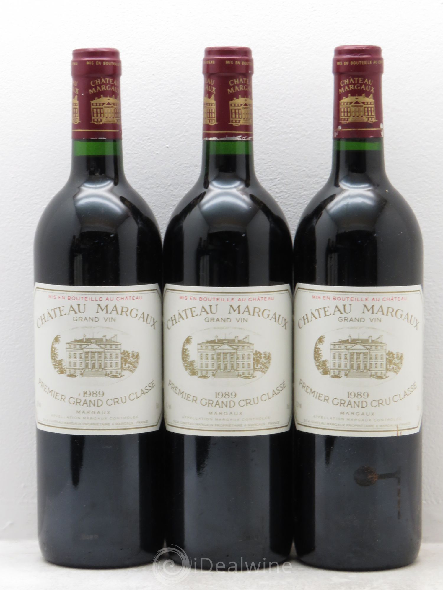 Château Margaux 1er Grand Cru Classé 1989 - Lot de 6 bouteilles - 1