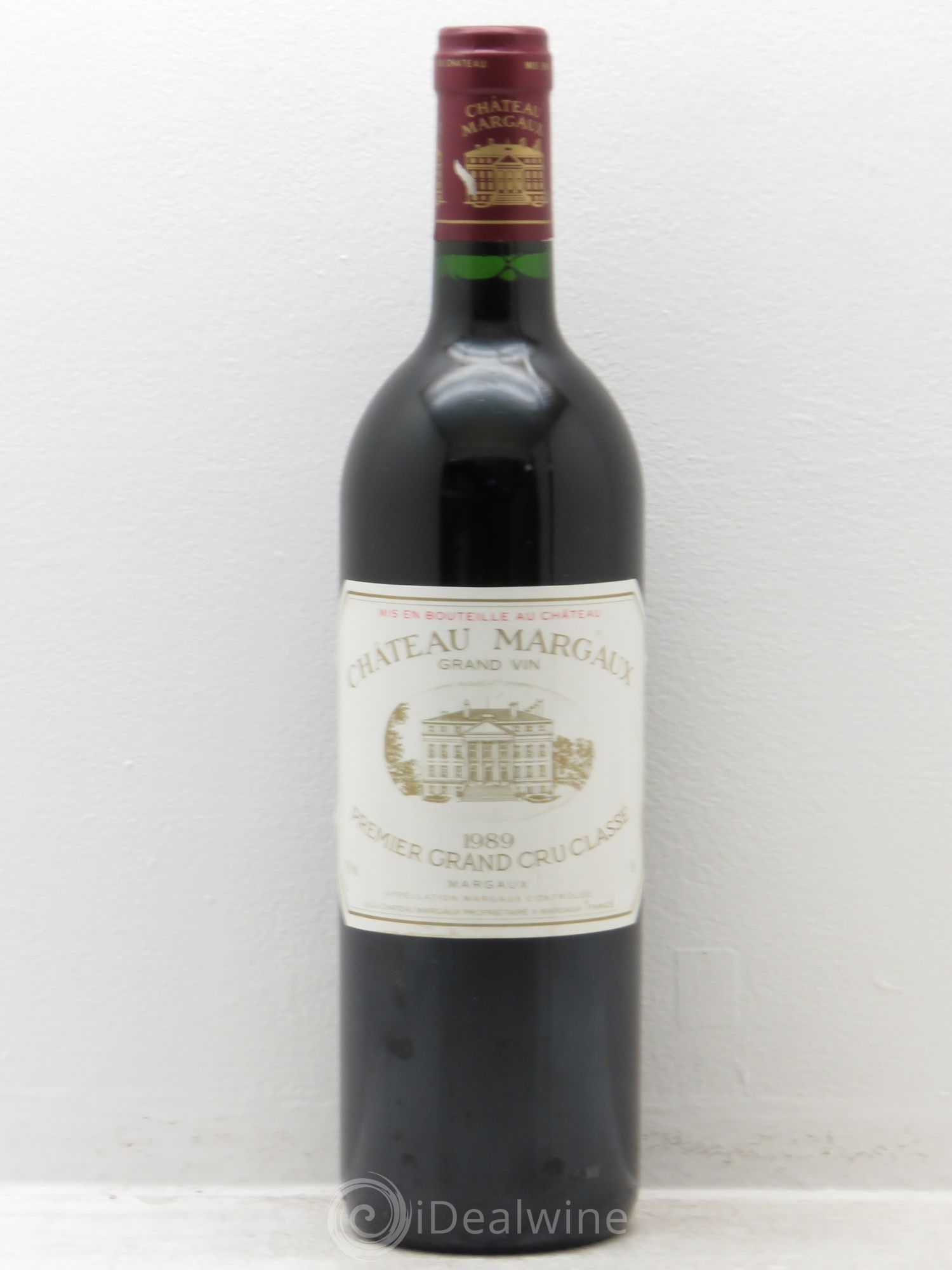 Château Margaux 1er Grand Cru Classé 1989 - Lot de 1 bouteille - 0