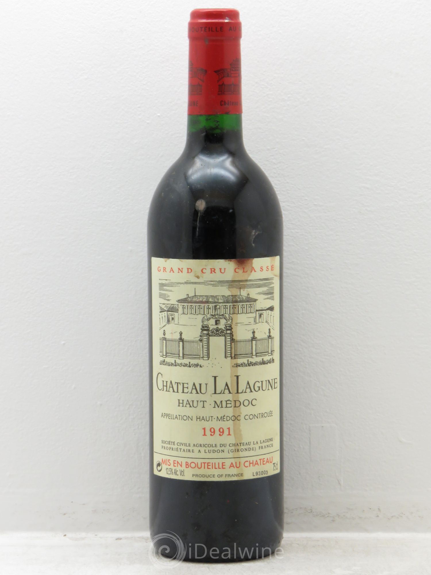 Château la Lagune 3ème Grand Cru Classé 1991 - Lot de 12 bouteilles - 0