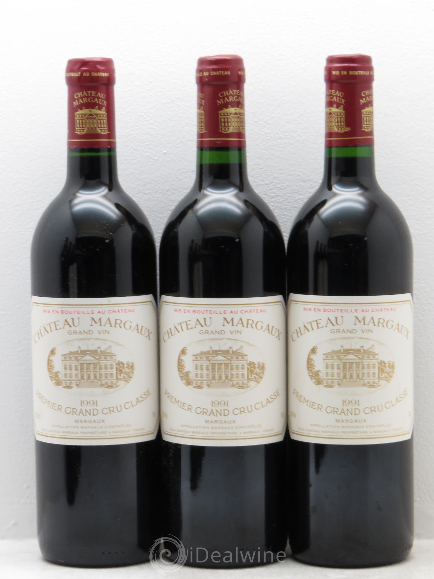 Château Margaux 1er Grand Cru Classé 1991 - Lot de 12 bouteilles - 3