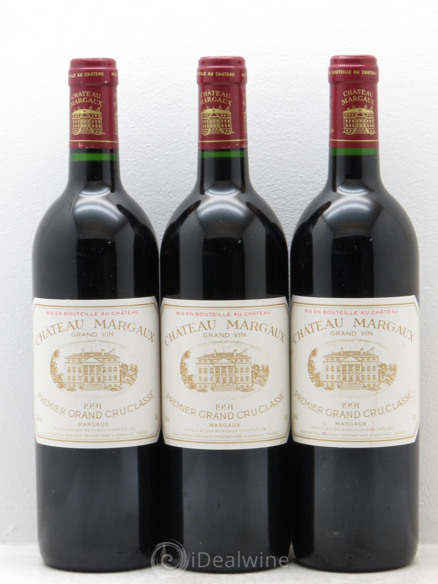 Château Margaux 1er Grand Cru Classé 1991 - Lot de 12 bouteilles - 4