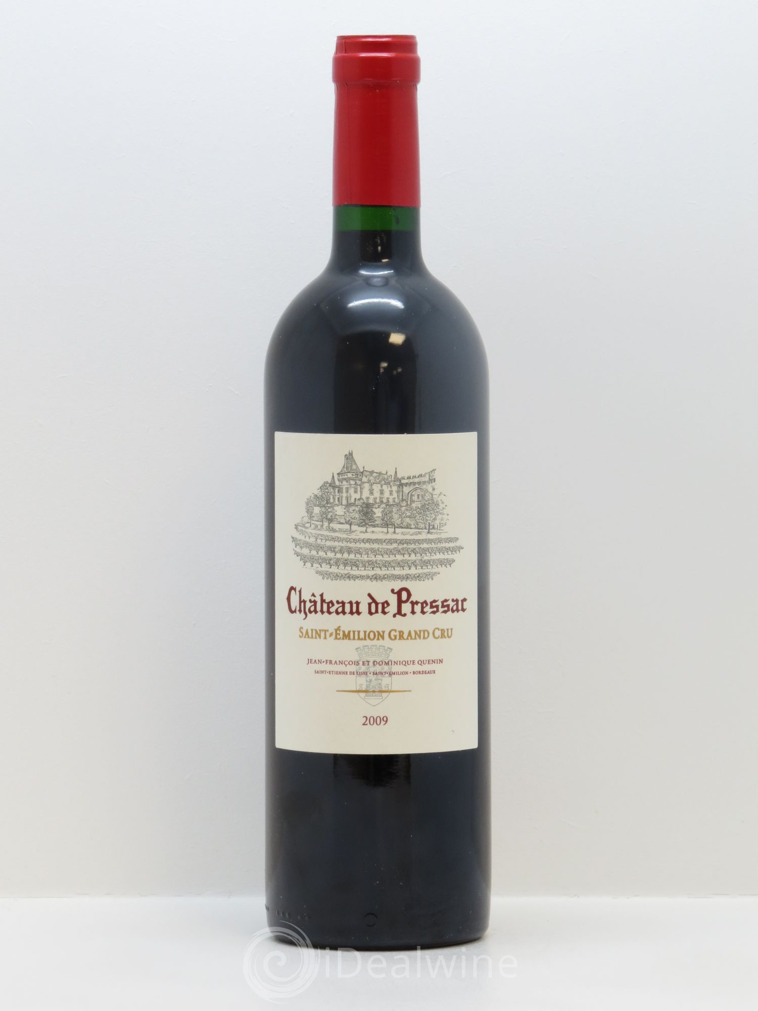 Château de Pressac Grand Cru Classé 2009 - Lot de 1 bouteille - 0