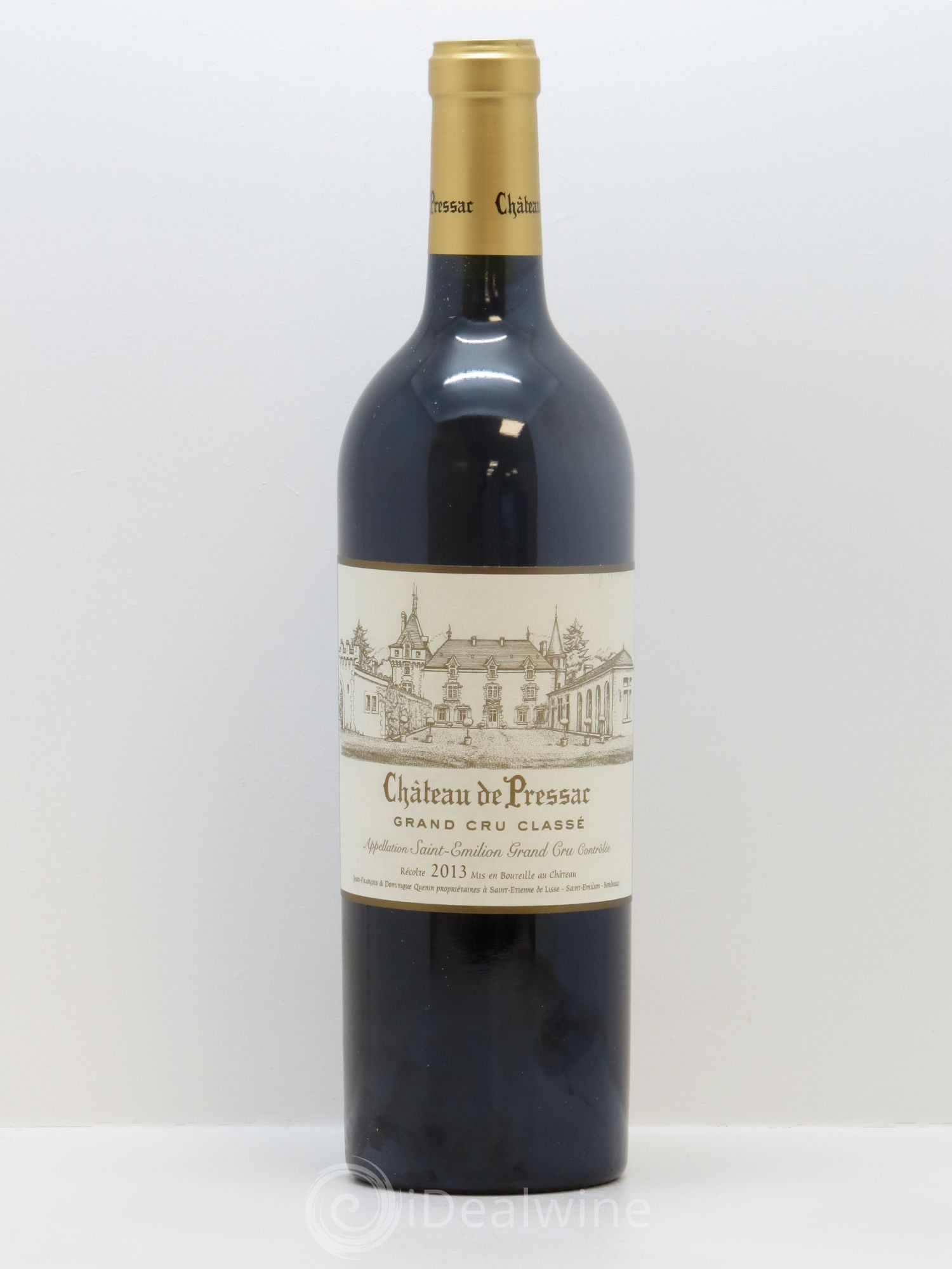 Château de Pressac Grand Cru Classé 2013 - Lot de 1 bouteille - 0