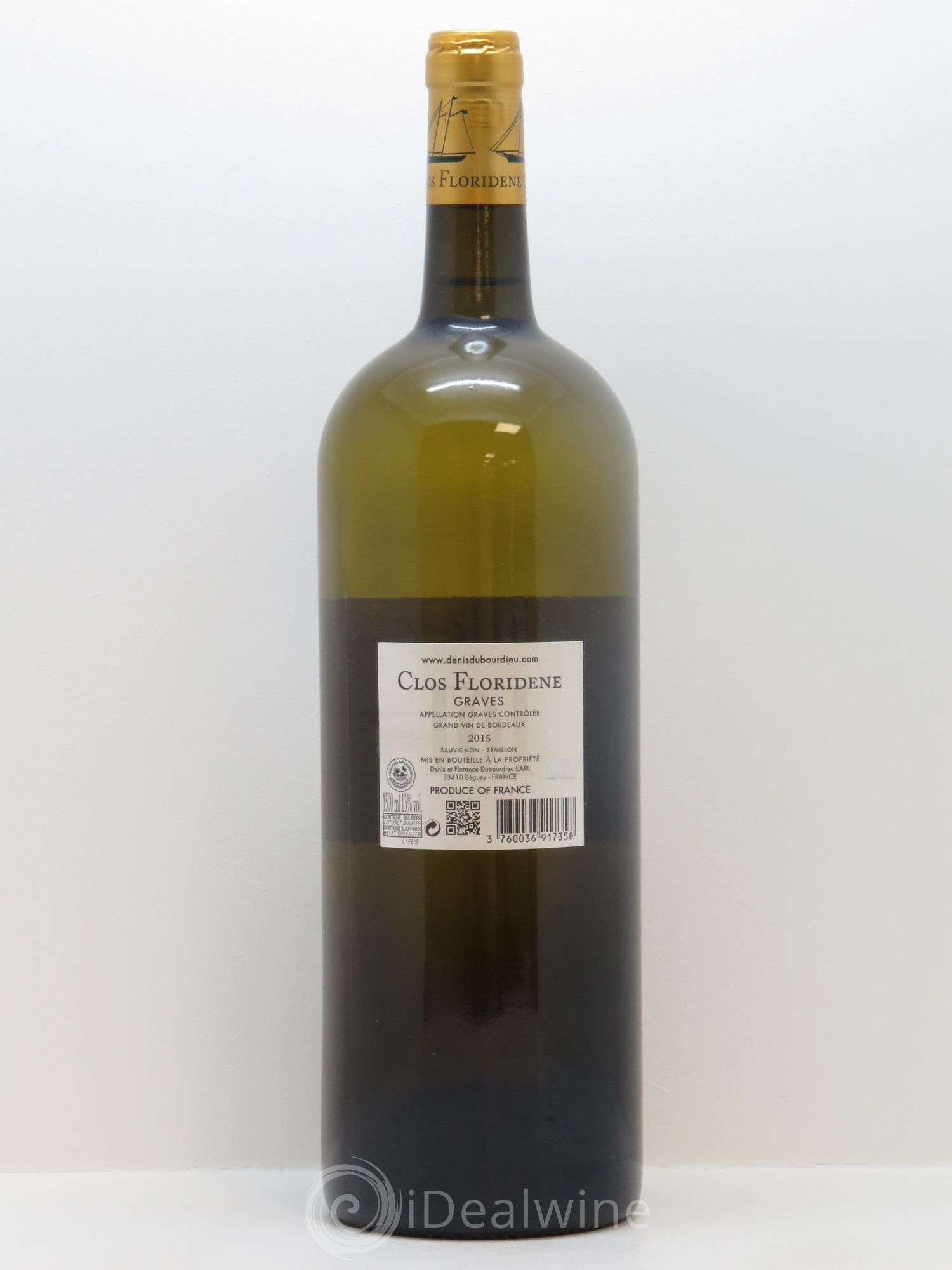Clos Floridène 2015 - Posten von 1 Magnum - 1
