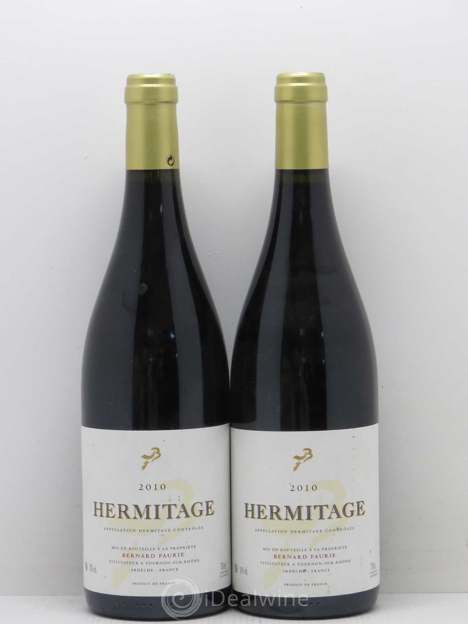 Hermitage Les Béssards et Le Méal Faurie 2010 - Posten von 2 Flaschen - 0