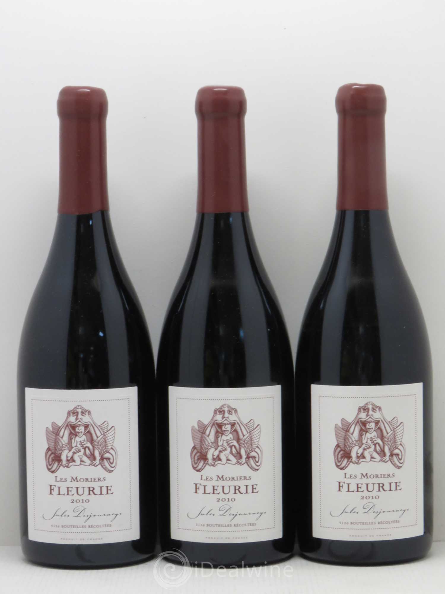 Fleurie Les Moriers Desjourneys 2010 - Posten von 3 Flaschen - 0