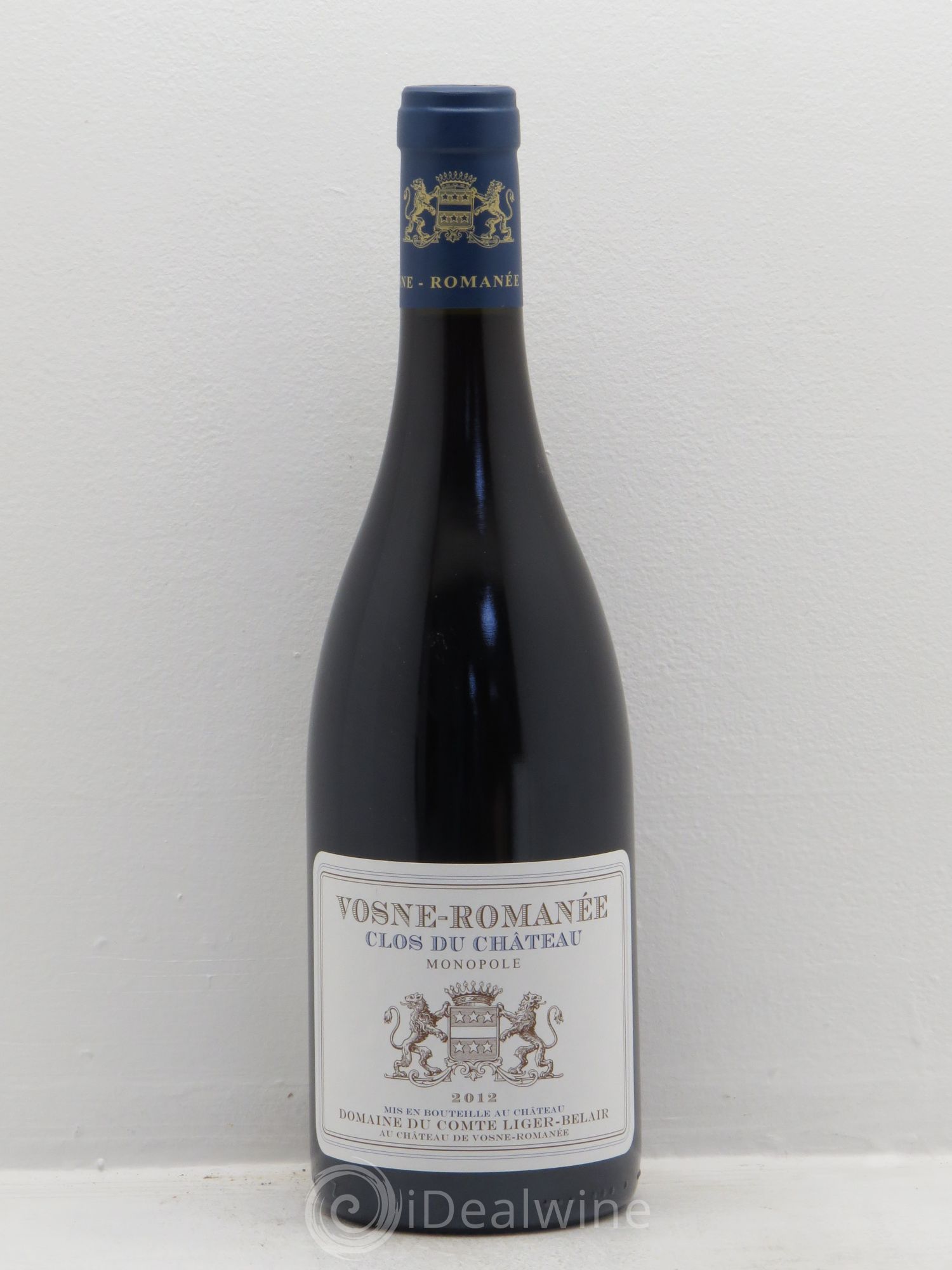 Vosne-Romanée Clos du Château Comte Liger-Belair (Domaine du) 2012 - Lot de 1 bouteille - 0