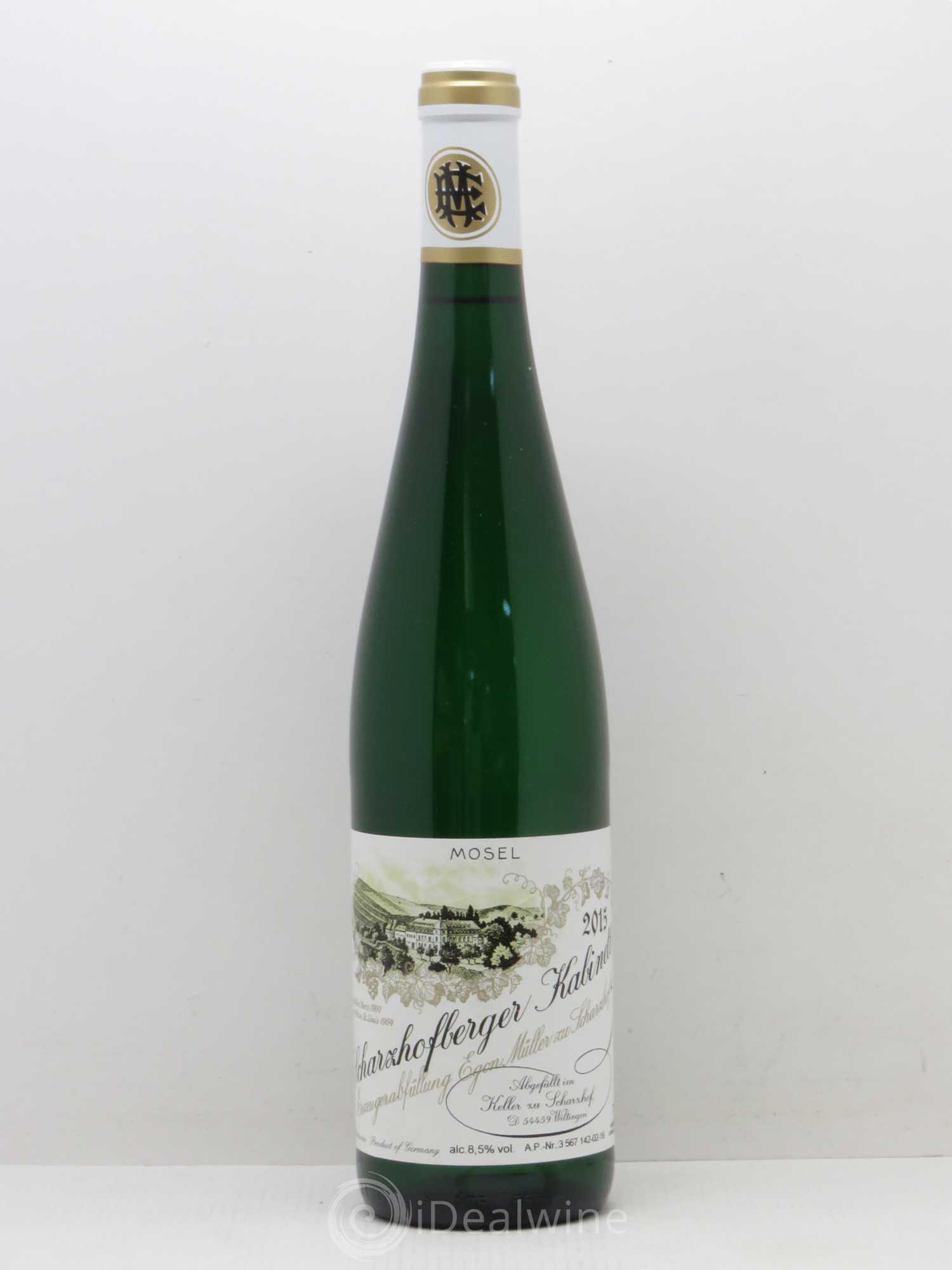 Riesling Scharzhofberger Kabinett Egon Muller 2015 - Lot de 1 bouteille - 0
