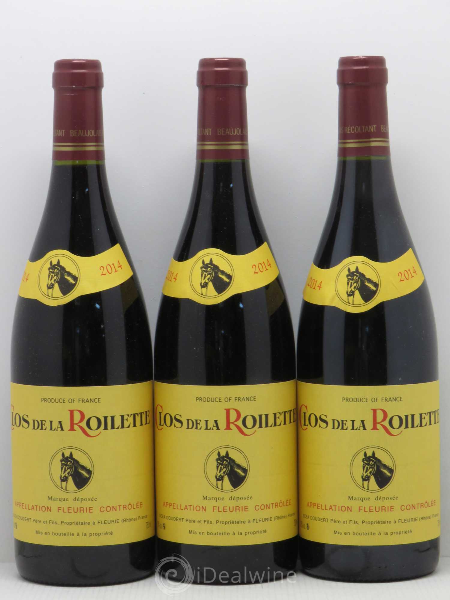 Fleurie 2014 - Lot de 3 bouteilles - 0
