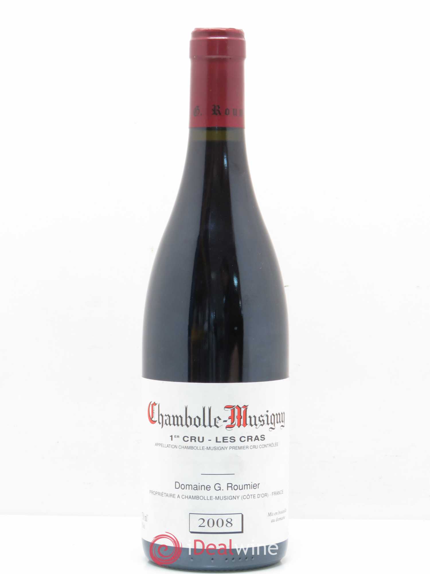 Chambolle-Musigny 1er Cru Les Cras Georges Roumier (Domaine) 2008 - Lot de 1 bouteille - 0