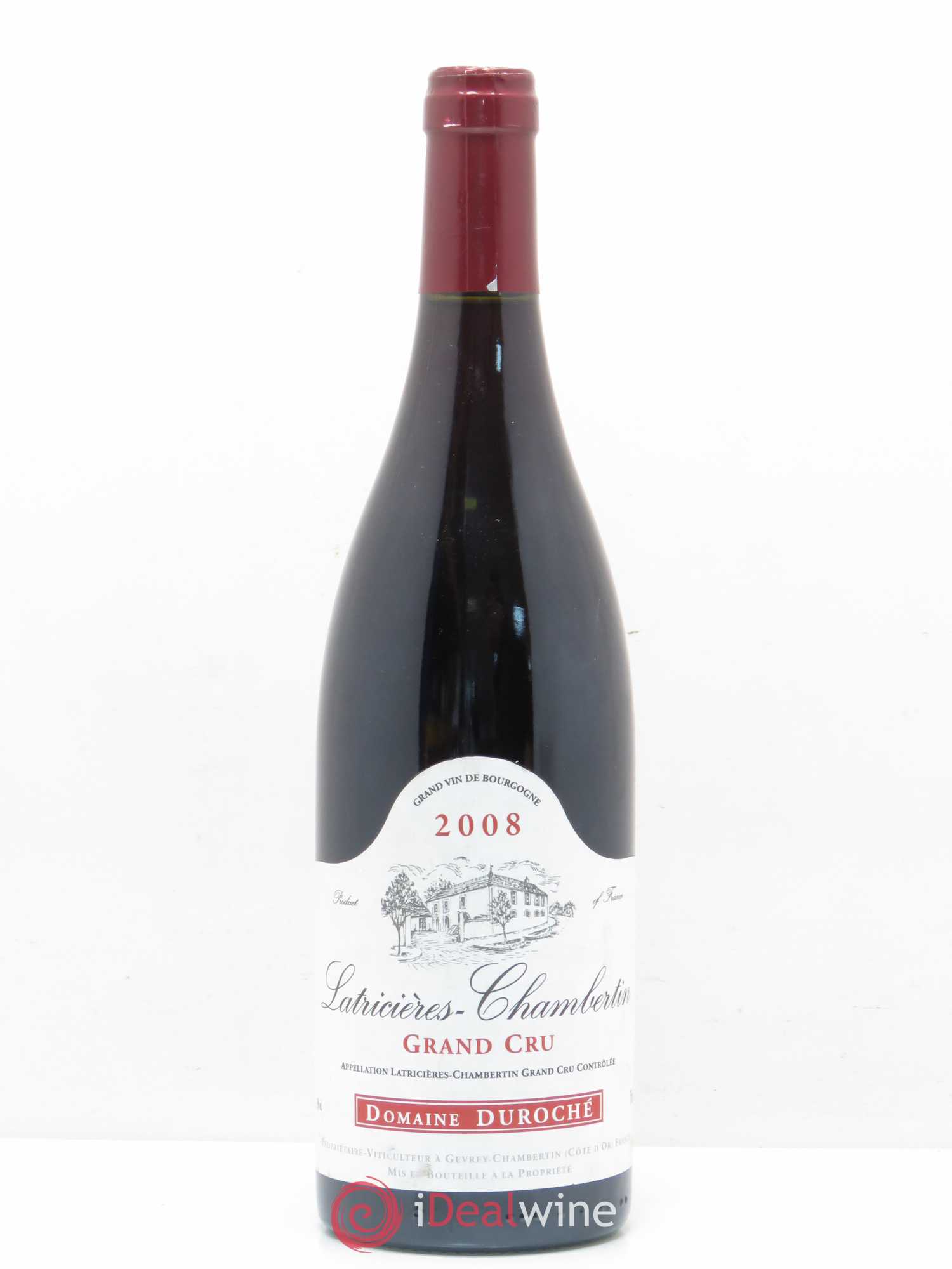 Latricières-Chambertin Grand Cru Duroché 2008 - Lot de 1 bouteille - 0