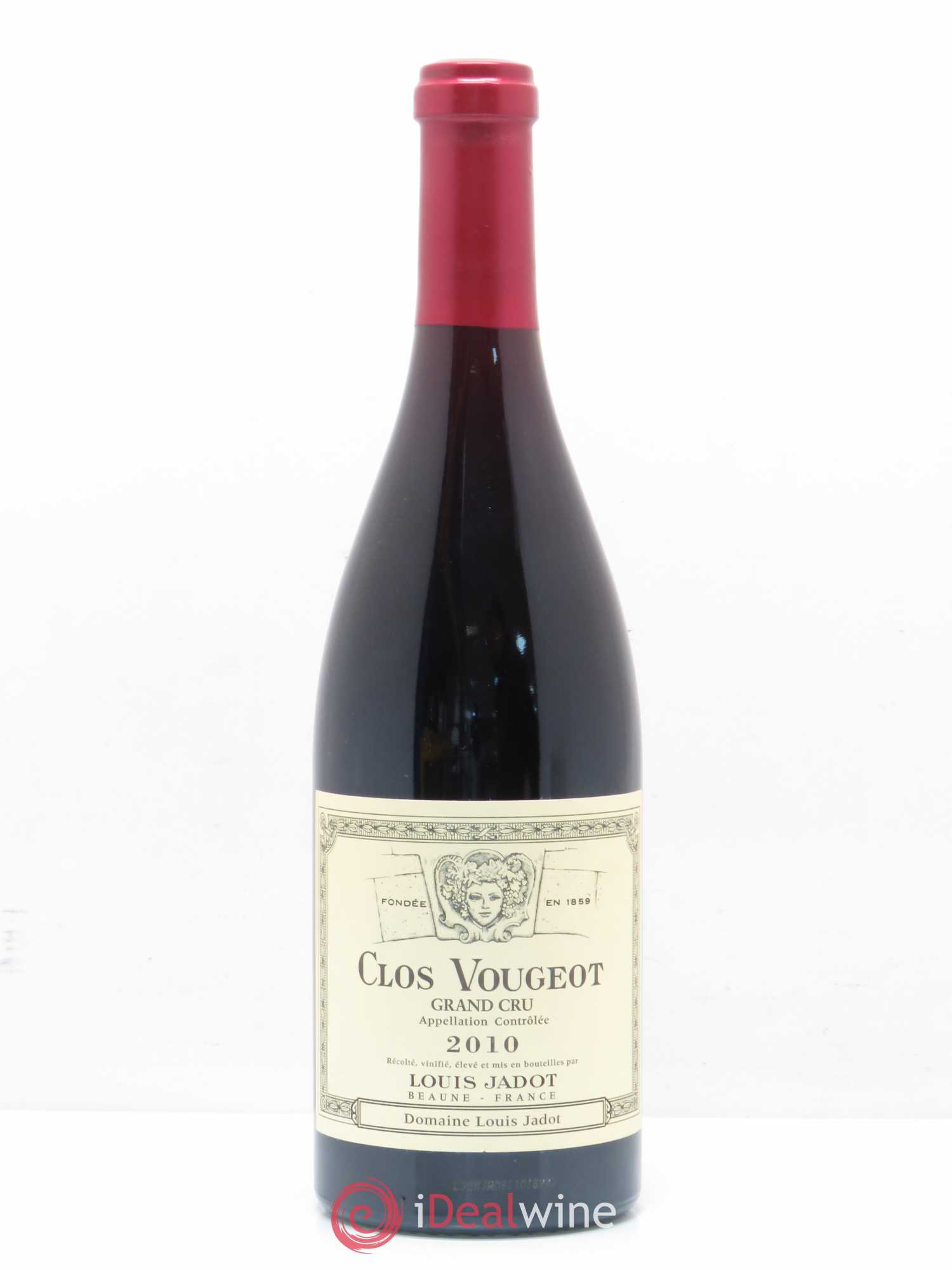 Clos de Vougeot Grand Cru Louis Jadot (Domaine) 2010 - Lot de 1 bouteille - 0