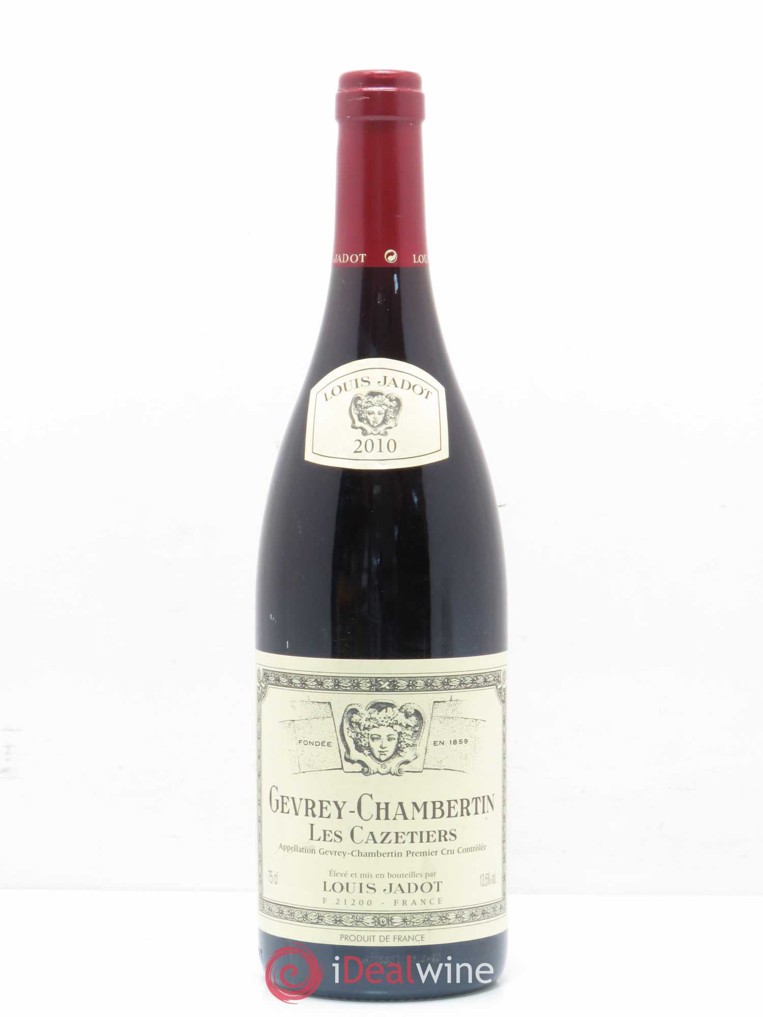 Gevrey-Chambertin 1er Cru Les Cazetiers Louis Jadot 2010 - Posten von 1 Flasche - 0