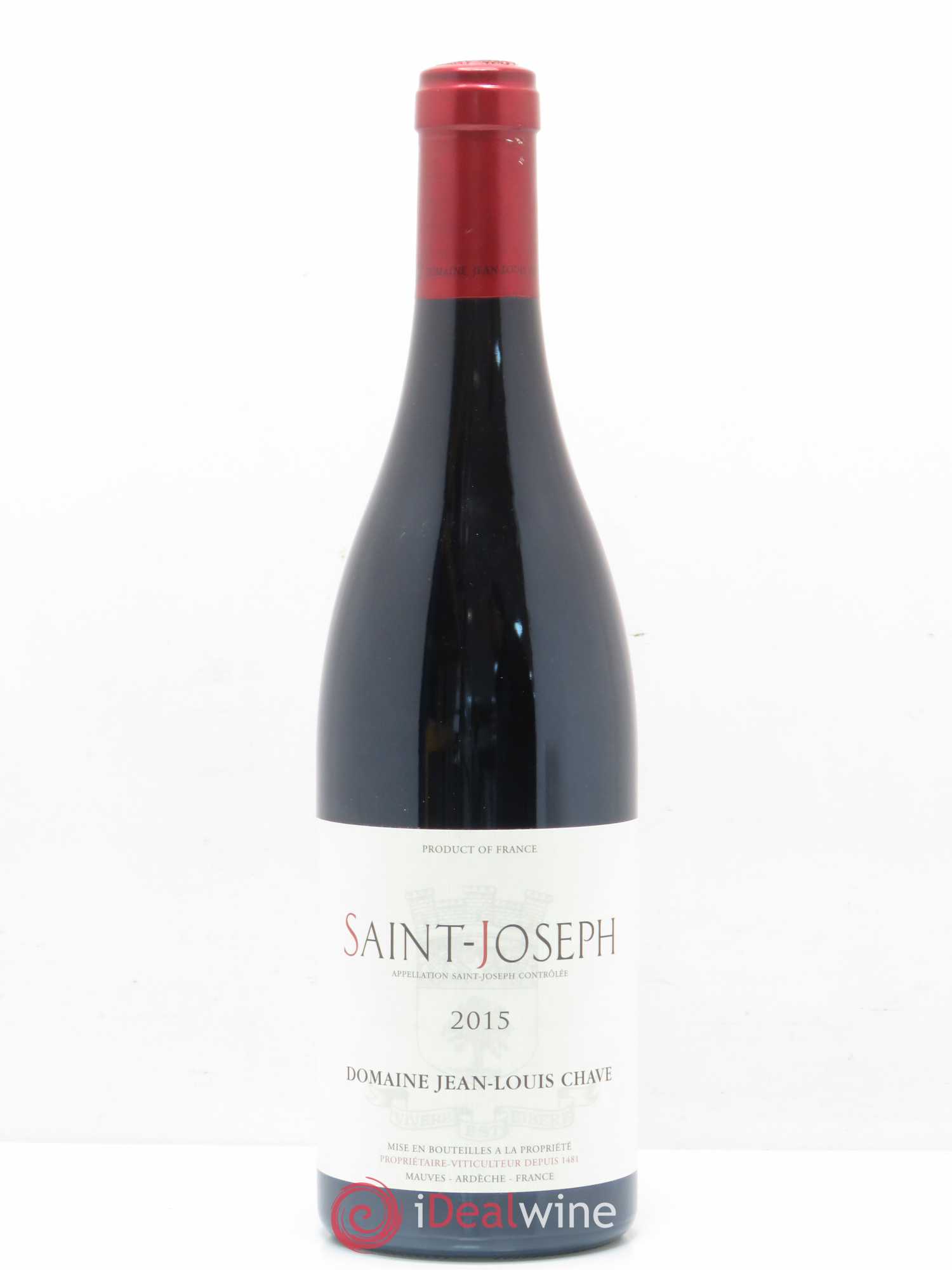 Saint-Joseph Jean-Louis Chave 2015 - Lot de 1 bouteille - 0