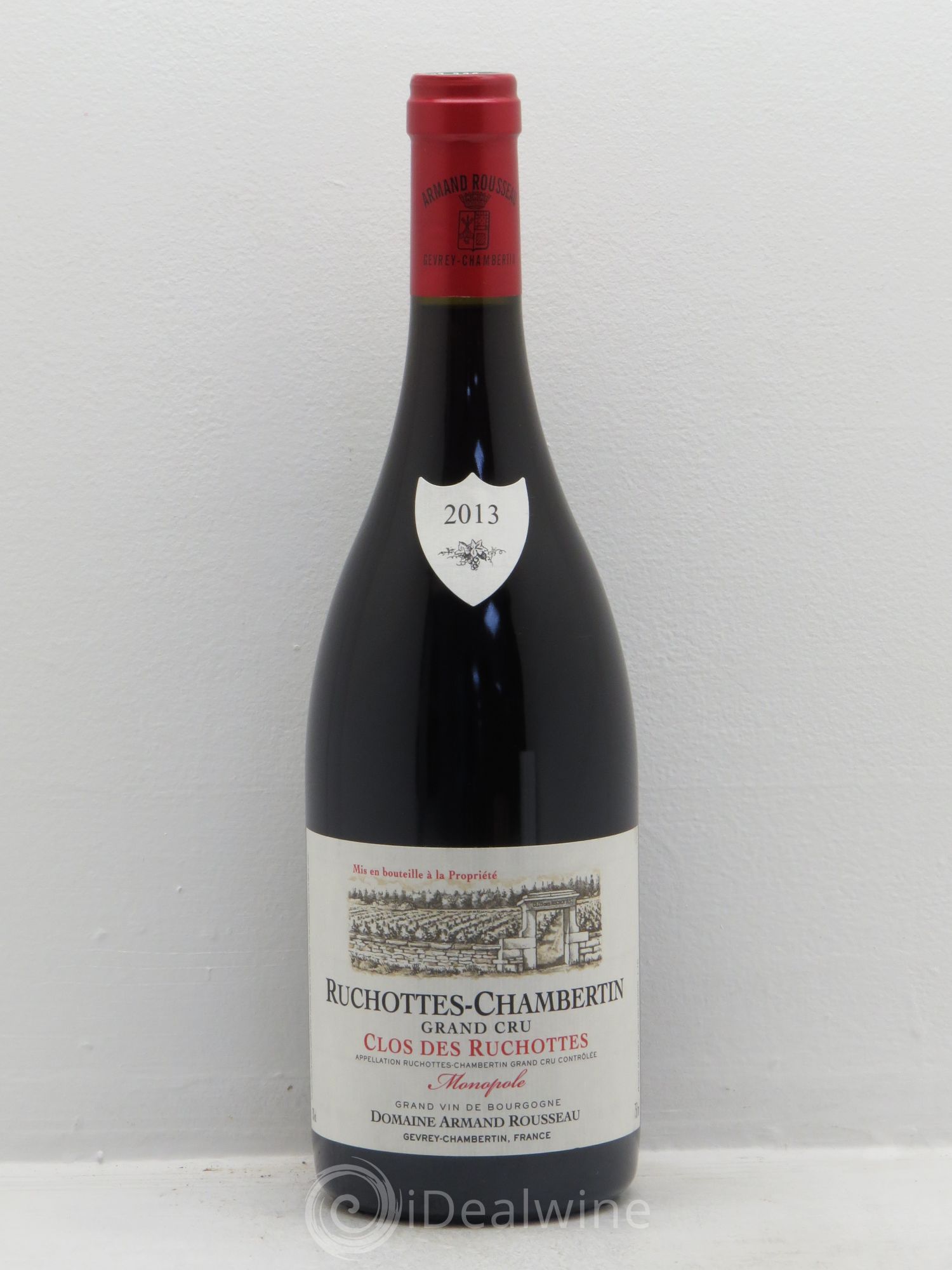 Ruchottes-Chambertin Grand Cru Clos des Ruchottes Armand Rousseau (Domaine) 2013 - Posten von 1 Flasche - 0