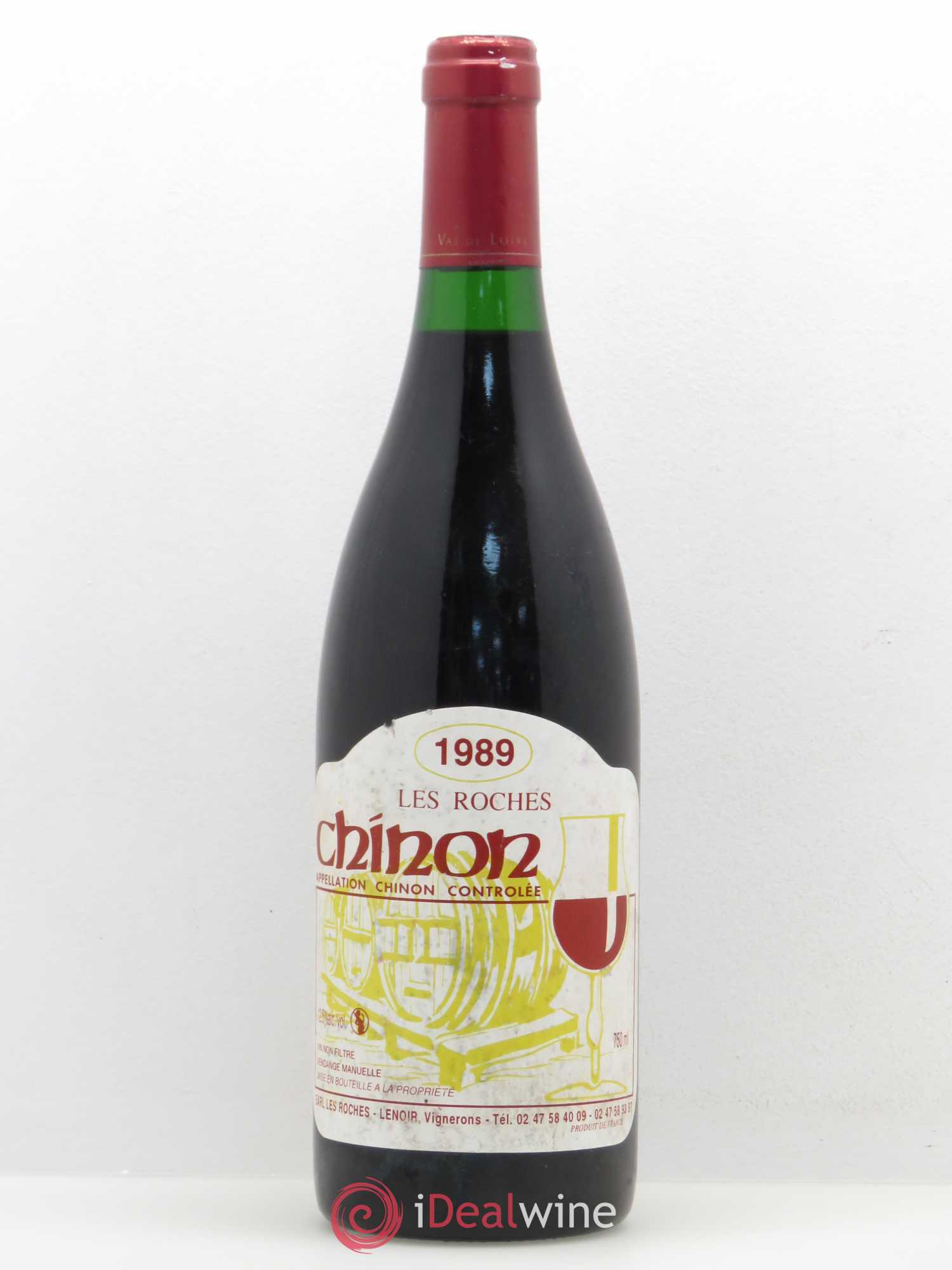 Chinon Les Roches 1989 - Lot de 1 bouteille - 0