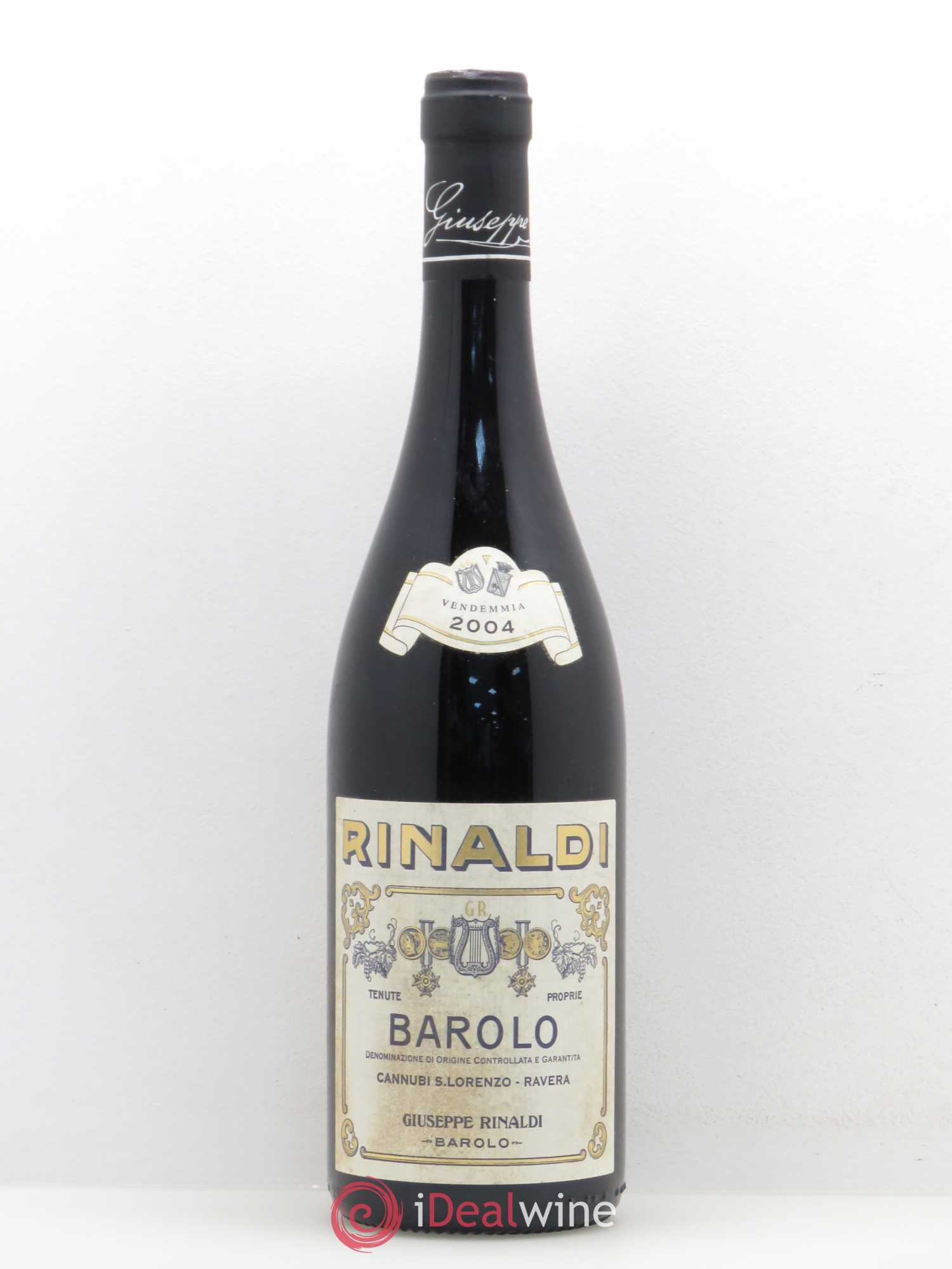 Barolo Cannubi San Lorenzo Ravera Giuseppe Rinaldi 2004 - Posten von 1 Flasche - 0