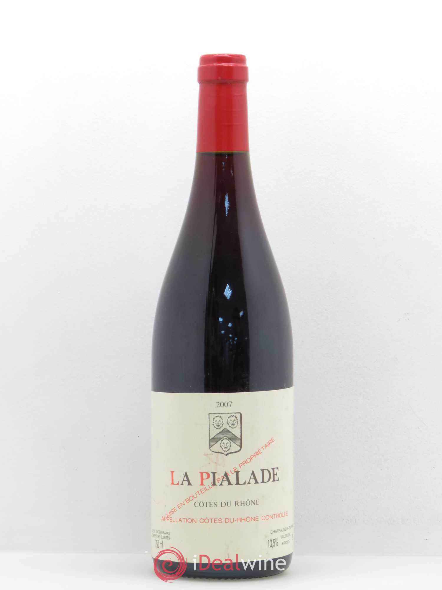 Côtes-du-Rhône La Pialade Emmanuel Reynaud 2007 - Lot de 1 bouteille - 0