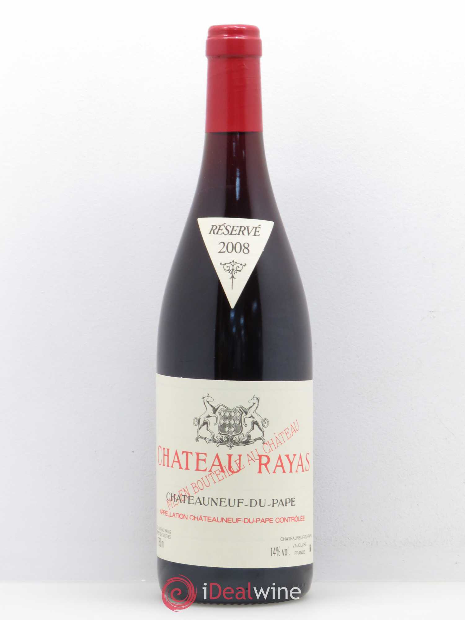 Châteauneuf-du-Pape Château Rayas Emmanuel Reynaud 2008 - Lot de 1 bouteille - 0