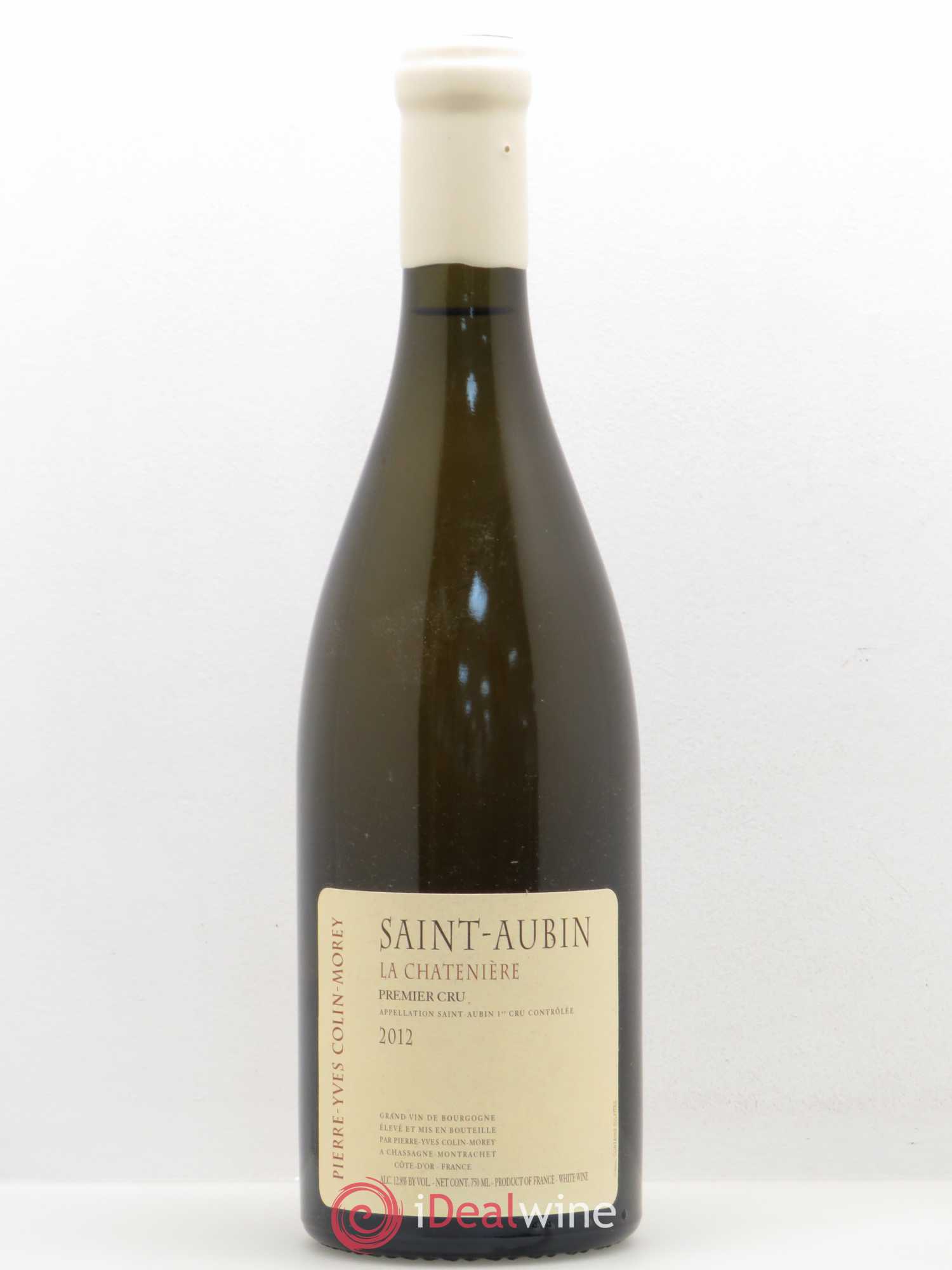 Saint-Aubin 1er Cru La Chatenière Pierre-Yves Colin Morey 2012 - Lot de 1 bouteille - 0