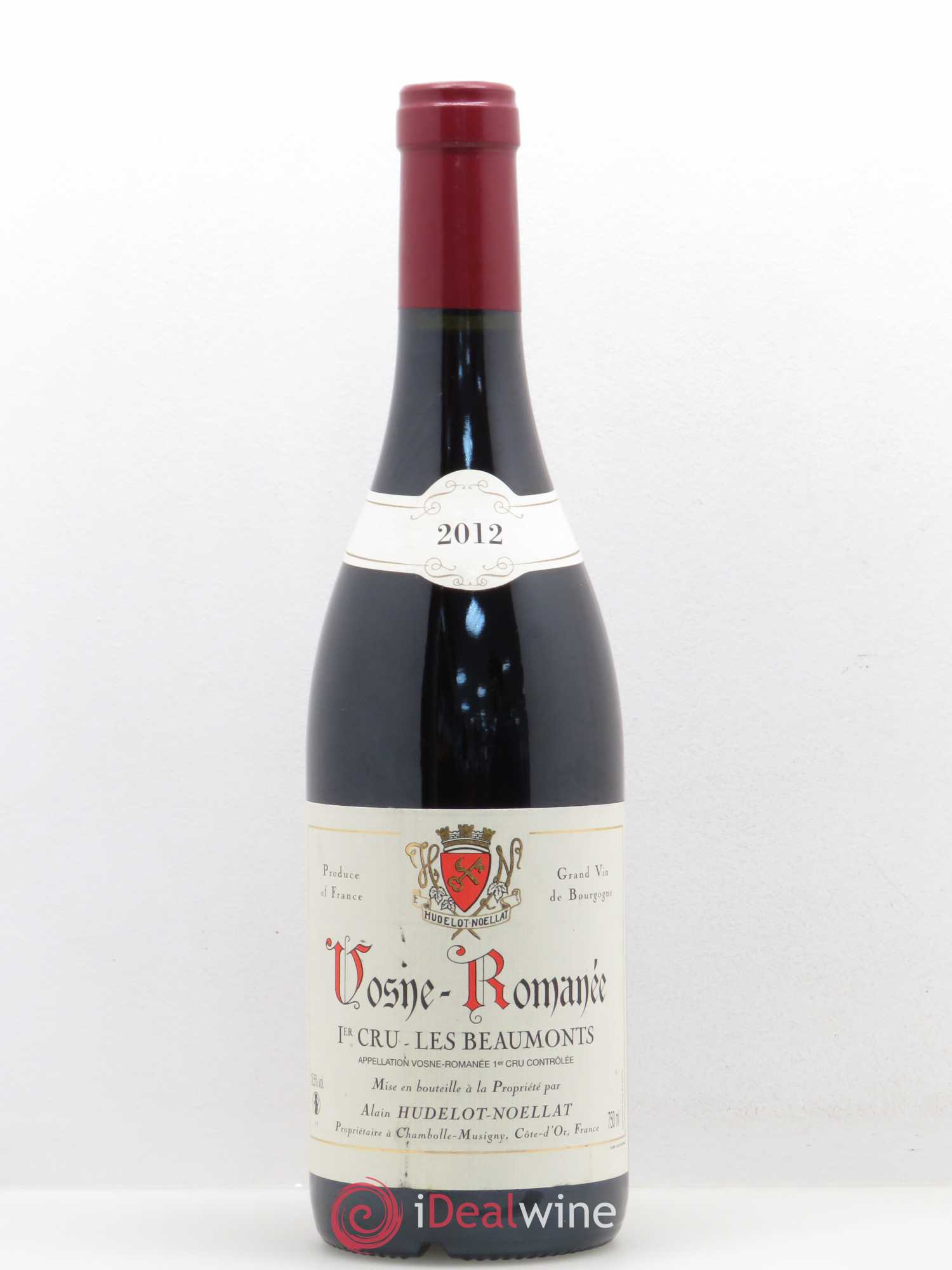 Vosne-Romanée 1er Cru Les Beaumonts Hudelot-Noëllat 2012 - Lot de 1 bouteille - 0