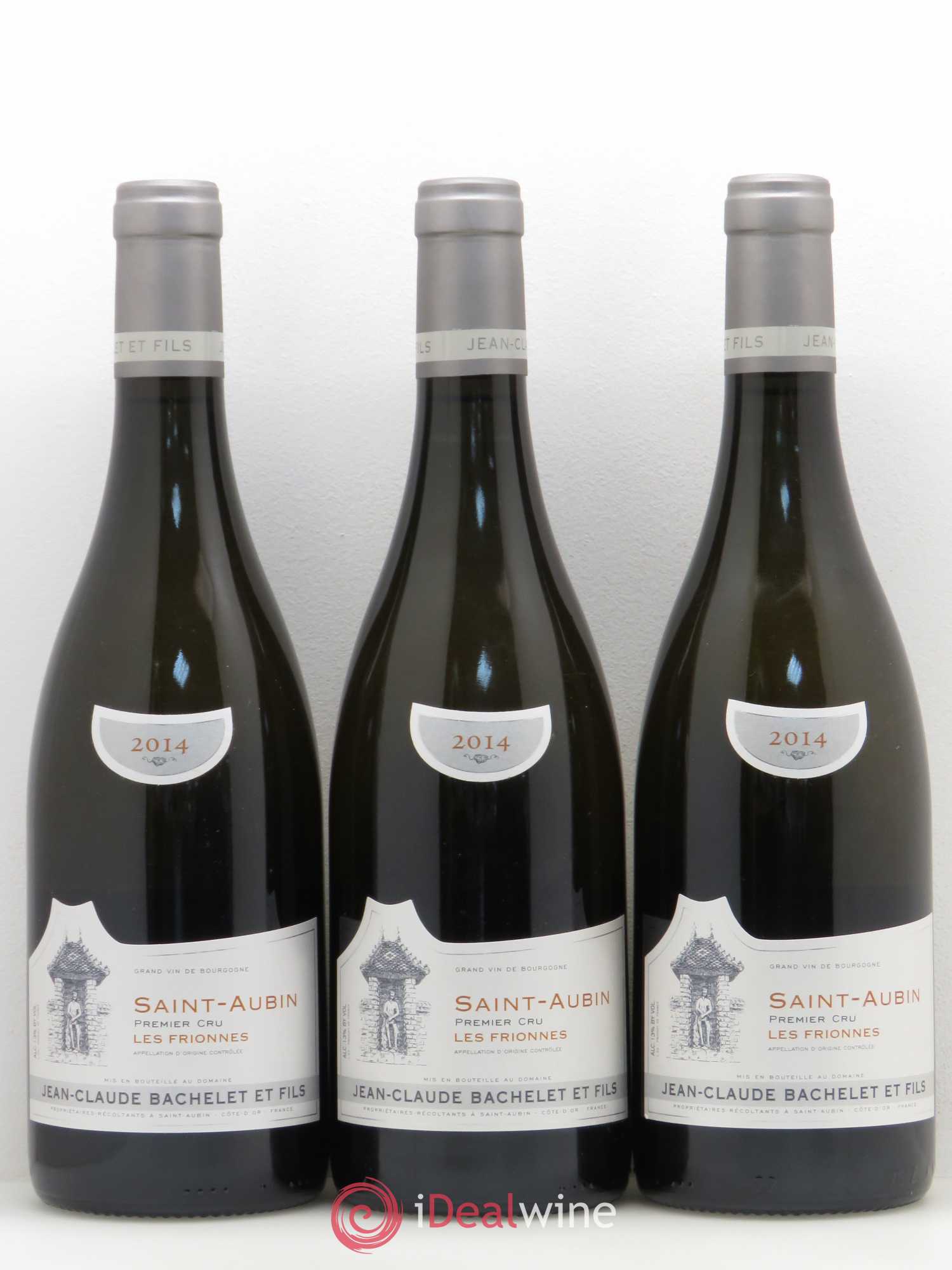 Saint-Aubin 1er Cru Frionnes Jean Claude Bachelet 2014 - Posten von 3 Flaschen - 0