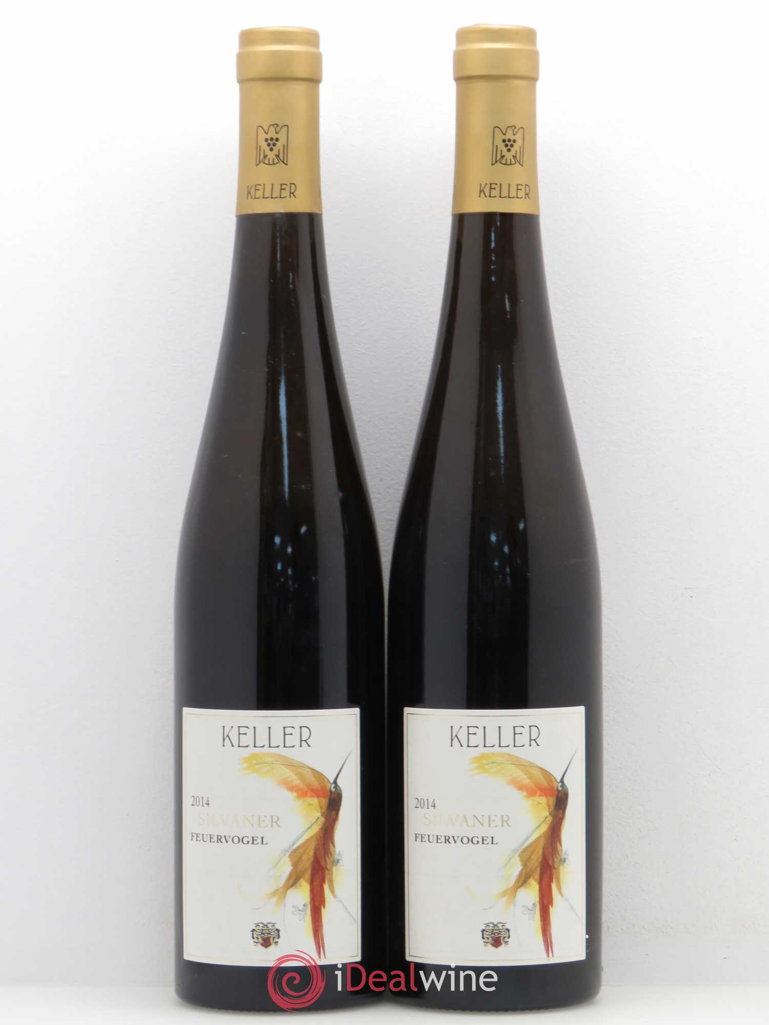 Allemagne Mosel-Saar Silvaner Feuervogel Keller 2014 - Posten von 2 Flaschen - 0