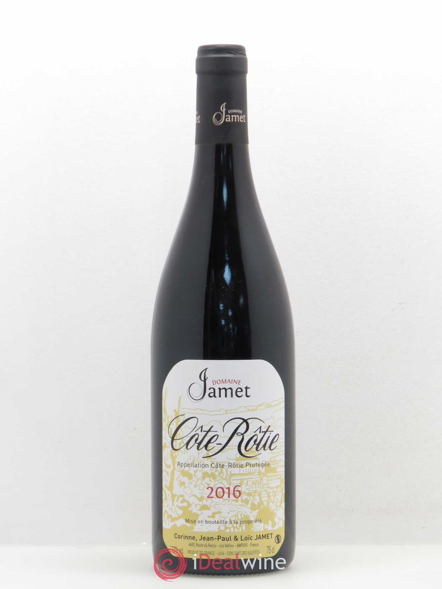 Côte-Rôtie Jamet (Domaine) 2016 - Lot de 1 bouteille - 0