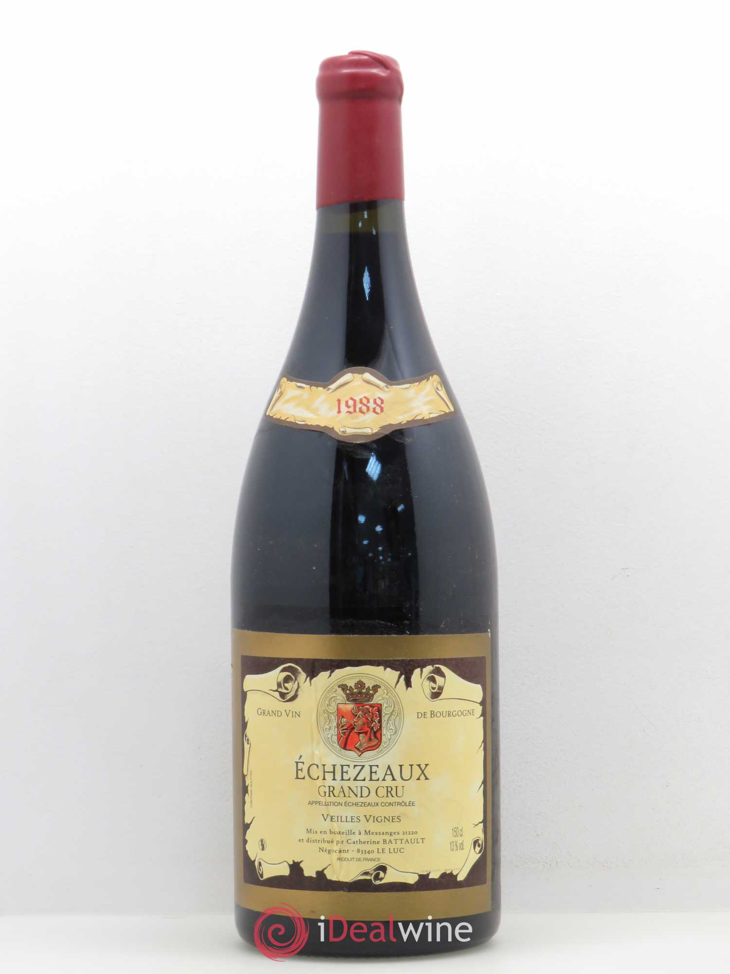 Echezeaux Grand Cru Vieilles Vignes Vigot Battault 1988 - Posten von 1 Magnum - 0
