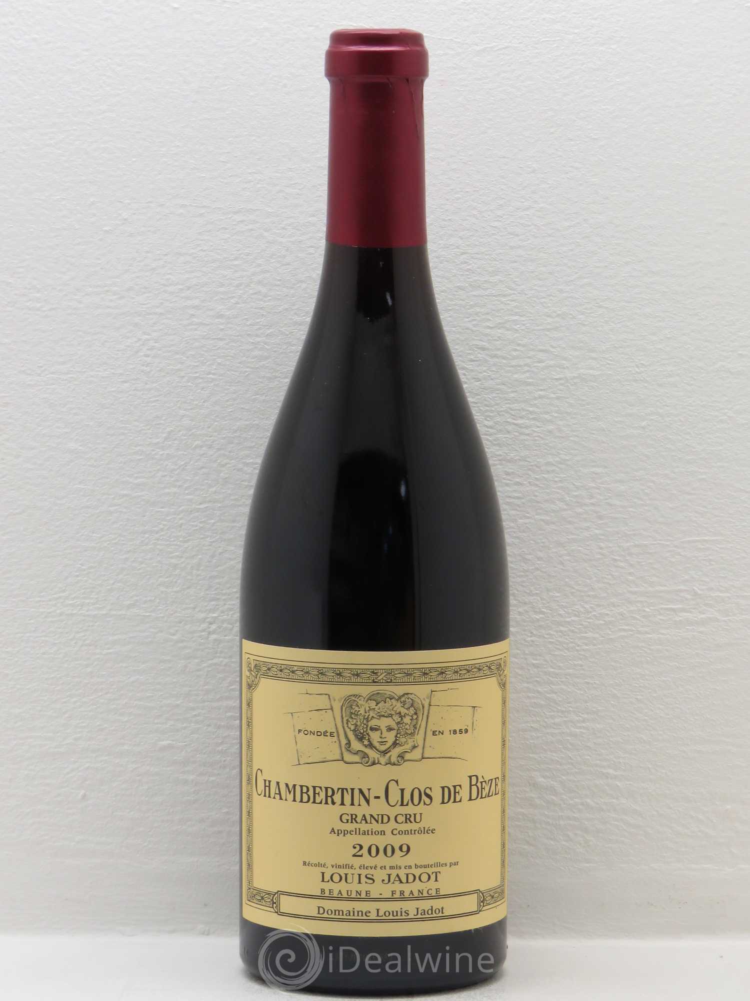 Chambertin Clos de Bèze Grand Cru Domaine Louis Jadot 2009 - Lot de 1 bouteille - 0