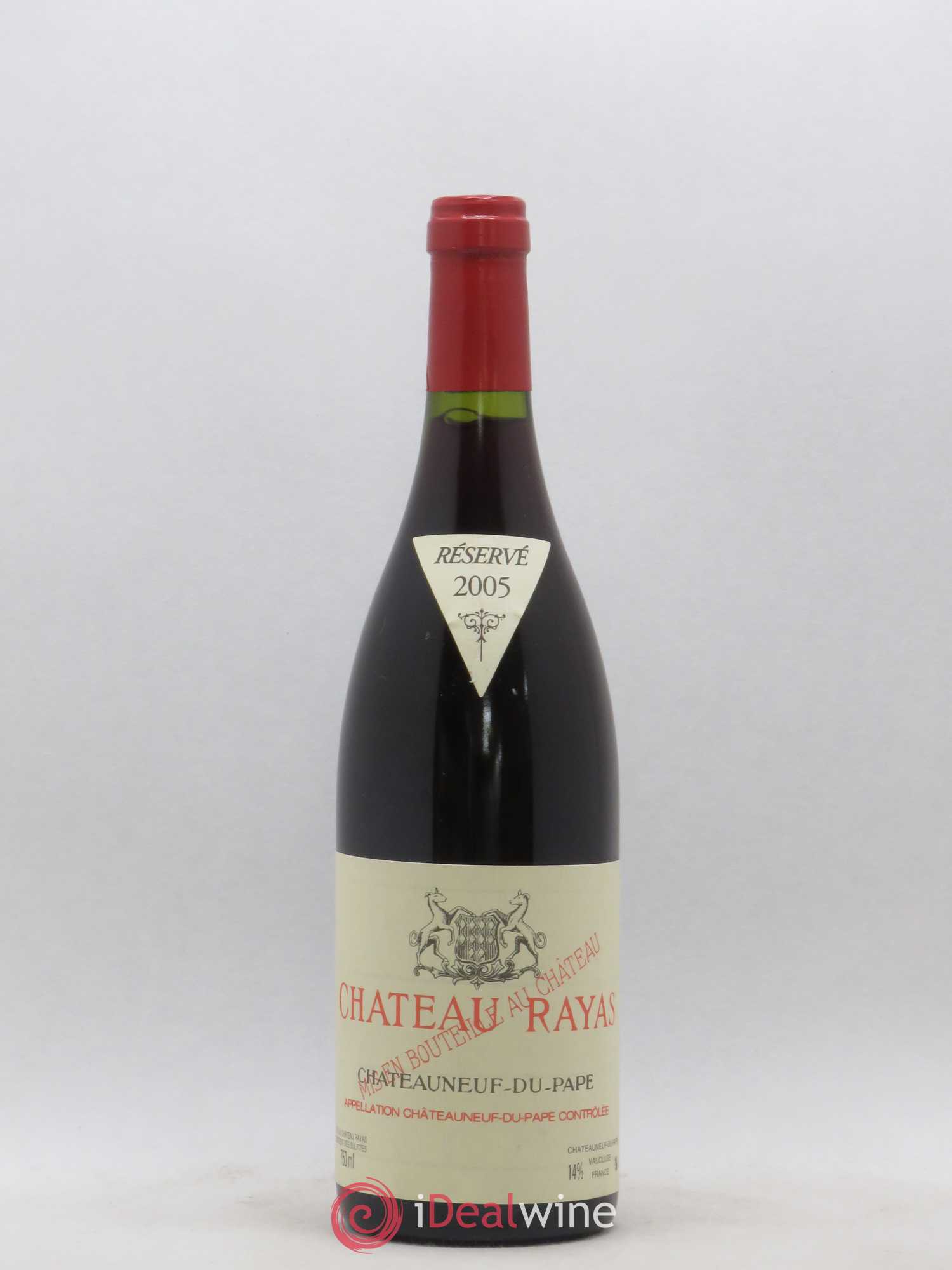 Châteauneuf-du-Pape Château Rayas Emmanuel Reynaud 2005 - Lot de 1 bouteille - 0
