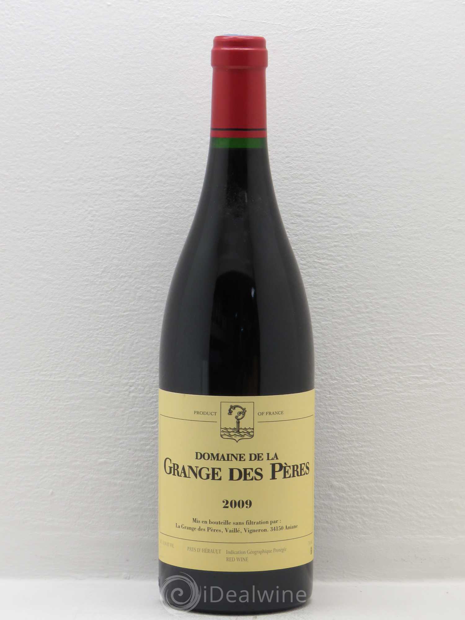 Pays d'Hérault Grange des Pères Laurent Vaillé 2009 - Lot de 1 bouteille - 0