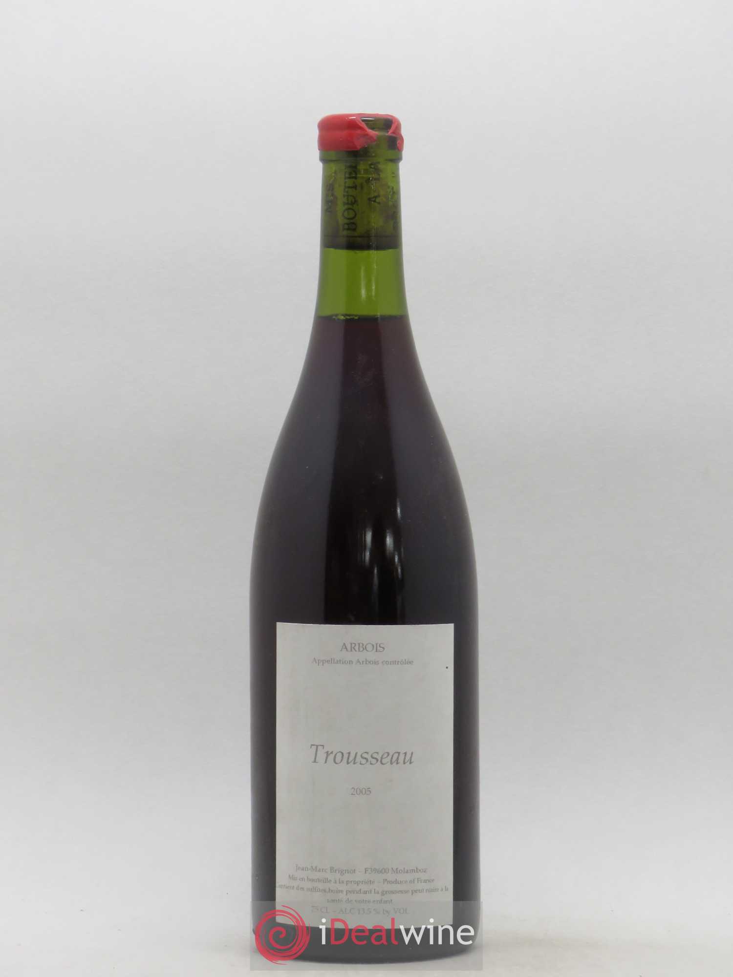 Arbois Trousseau Jean-Marc Brignot 2005 - Posten von 1 Flasche - 0