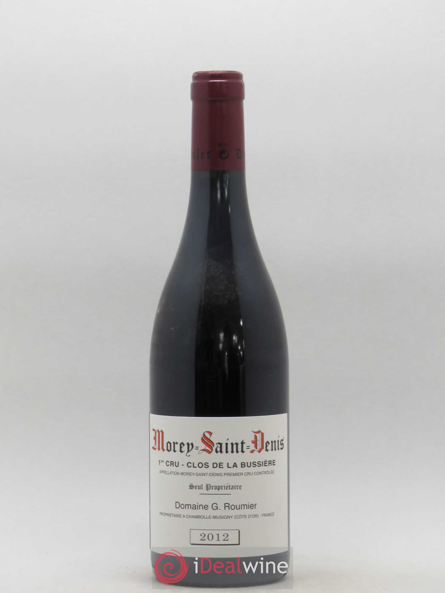 Morey-Saint-Denis 1er Cru Clos de la Bussière Georges Roumier (Domaine) 2012 - Lot de 1 bouteille - 0
