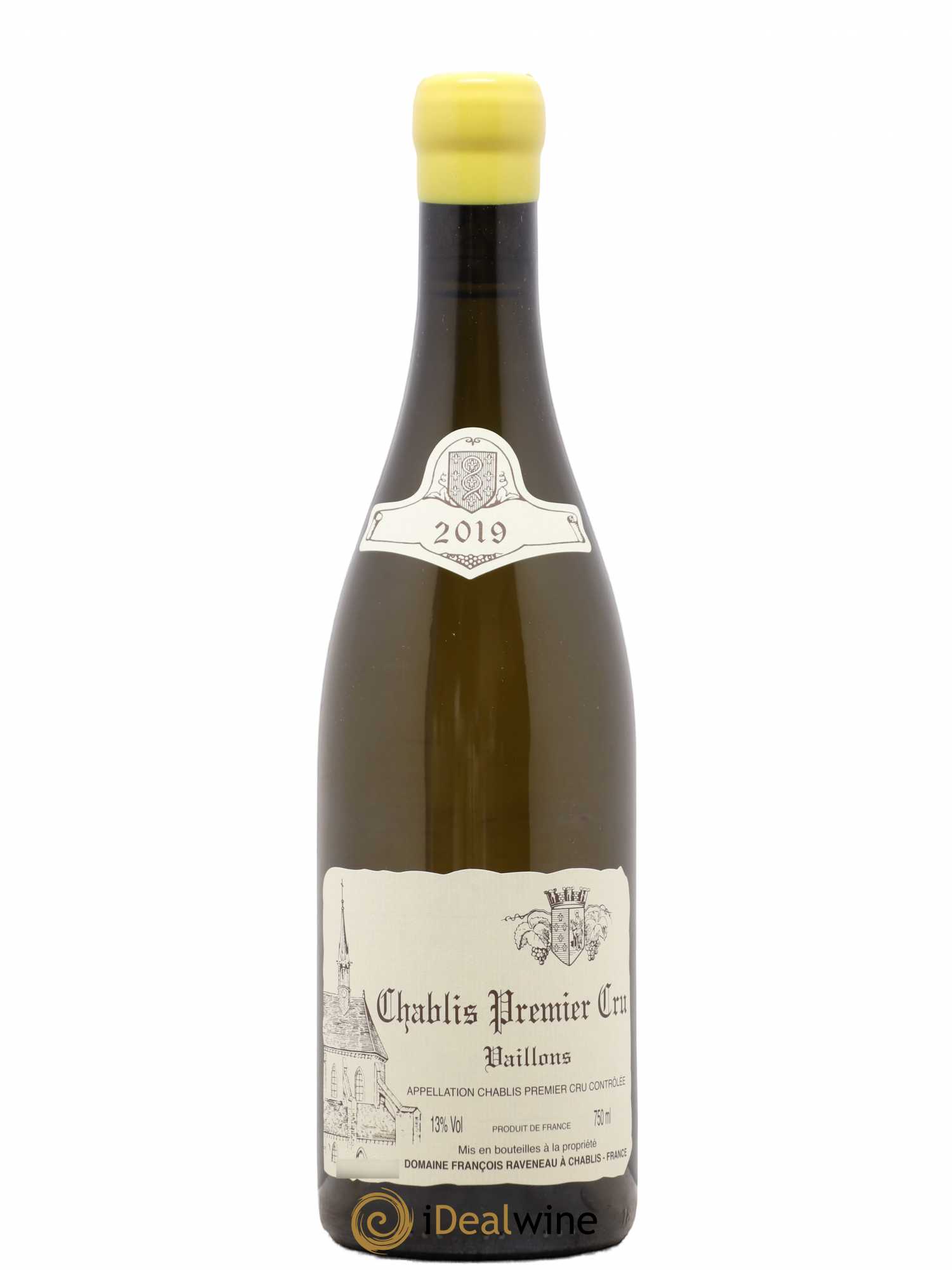 Chablis 1er Cru Vaillons Raveneau (Domaine) 2019 - Lot de 1 bouteille - 0