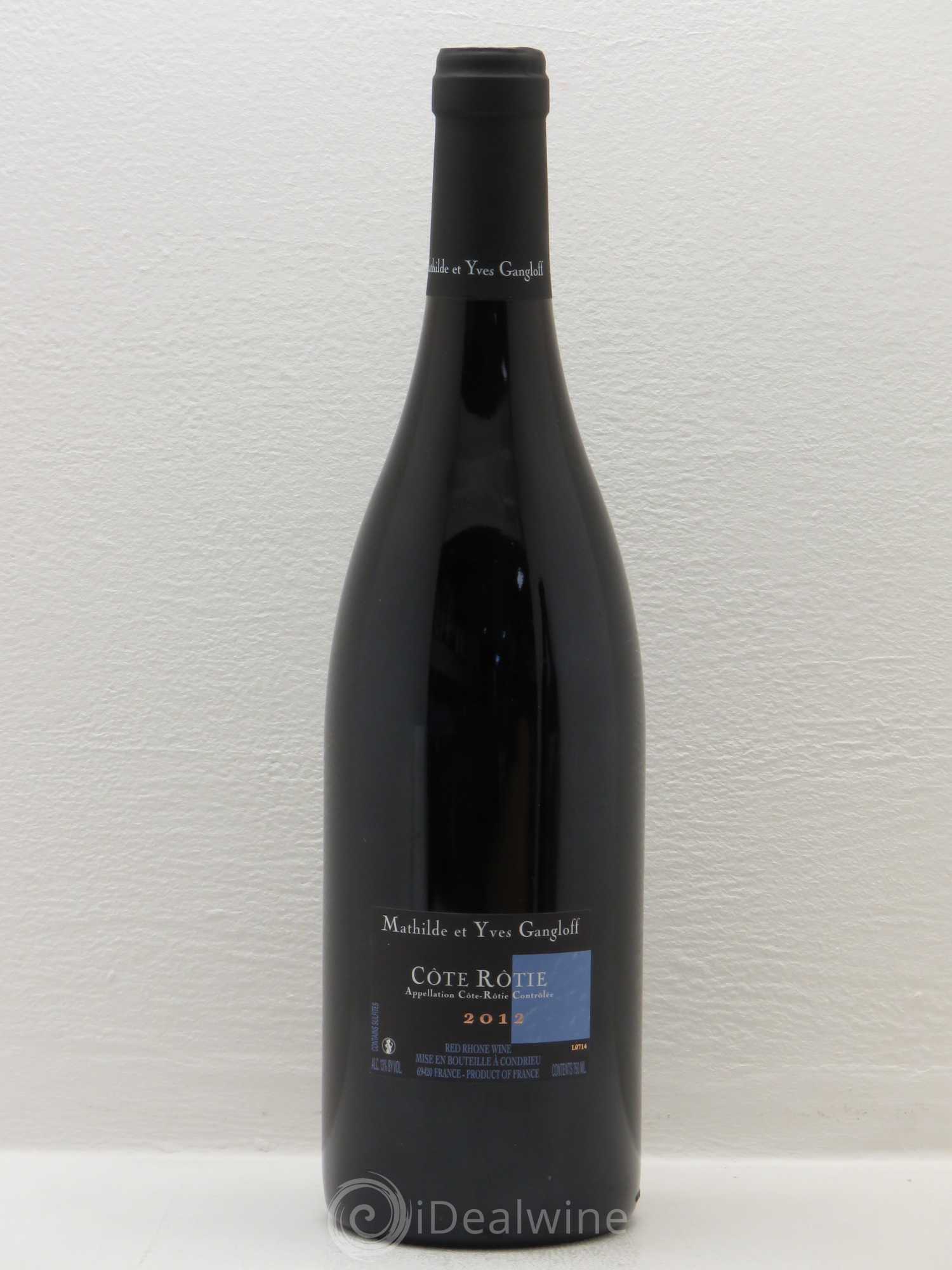 Côte-Rôtie La Barbarine Gangloff (Domaine) 2012 - Lot de 1 bouteille - 1