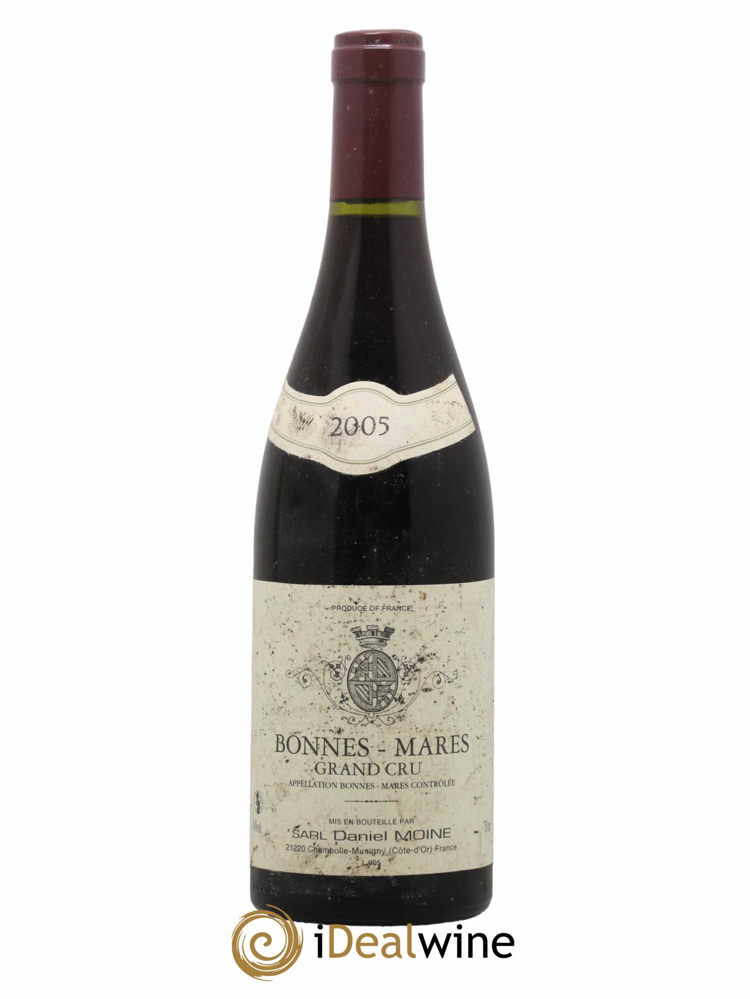 Bonnes-Mares Grand Cru Daniel Moine 2005 - Lot de 1 bouteille - 0
