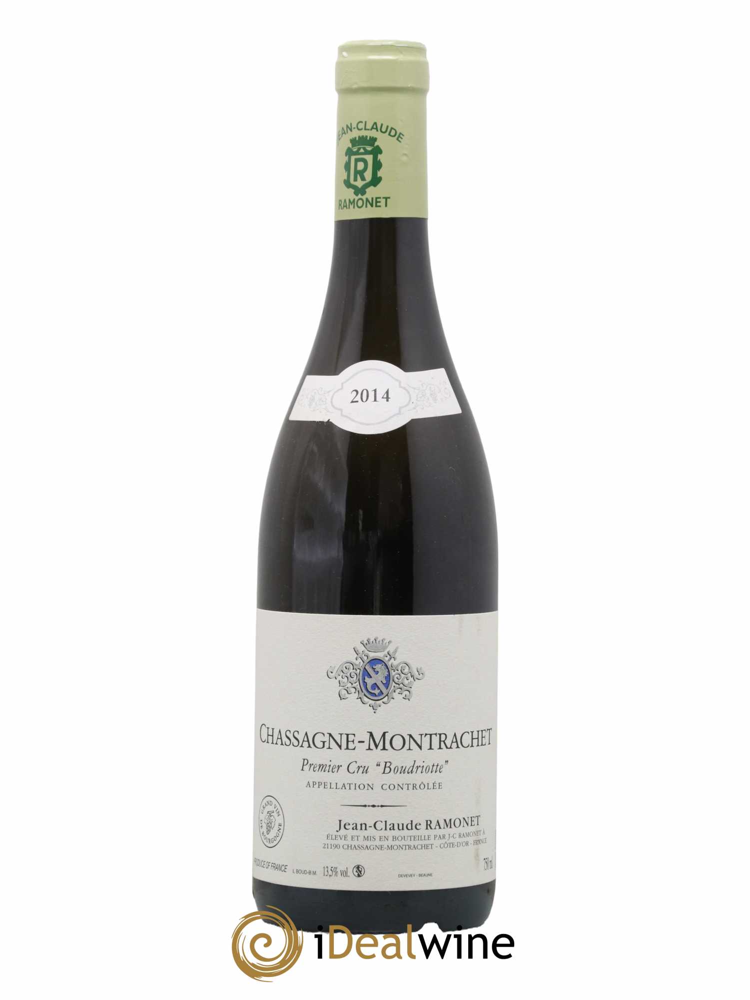 Chassagne-Montrachet 1er Cru Boudriotte Ramonet (Domaine) 2014 - Lot de 1 bouteille - 0