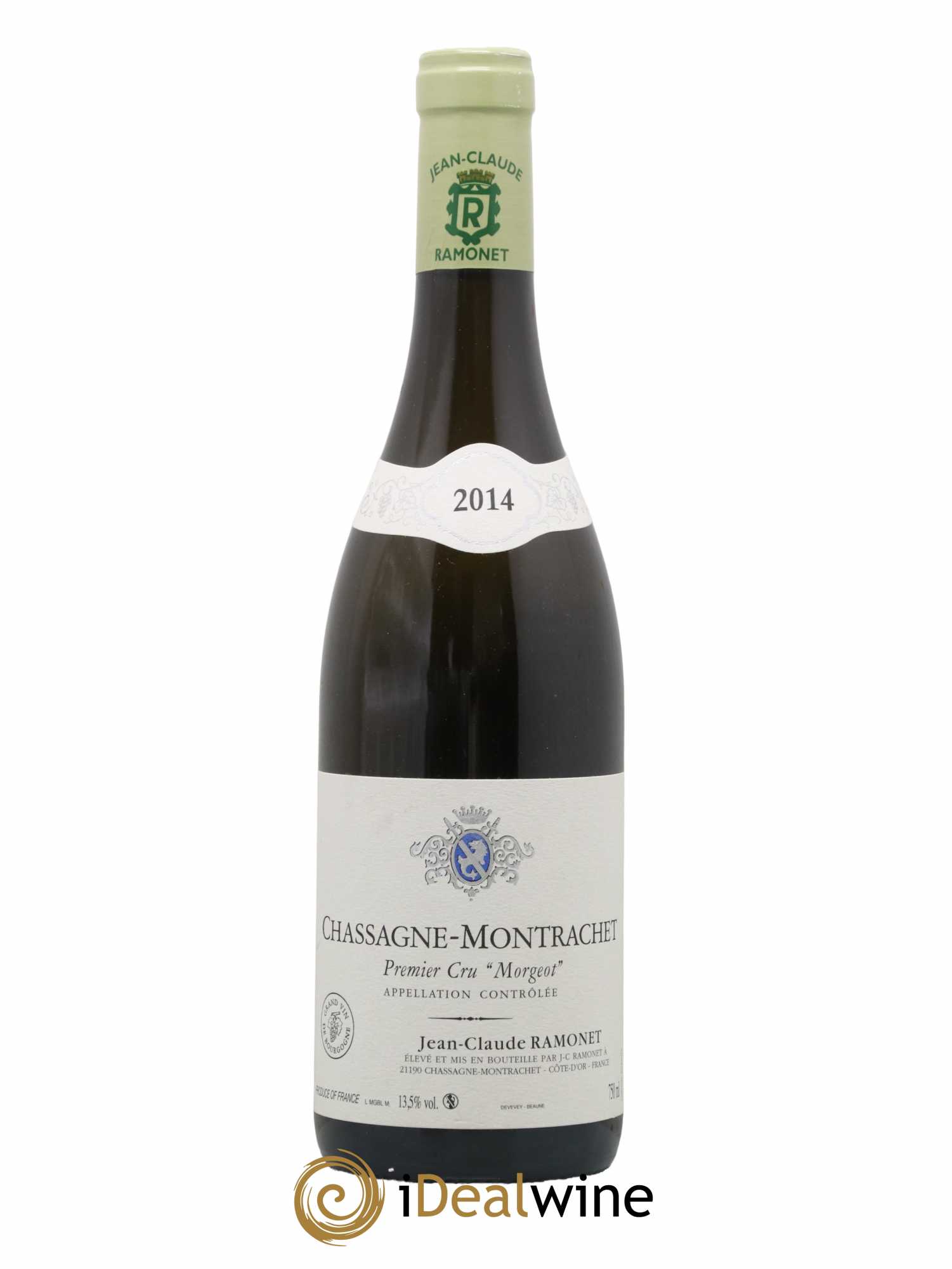 Chassagne-Montrachet 1er Cru Morgeot Ramonet (Domaine) 2014 - Lot de 1 bouteille - 0