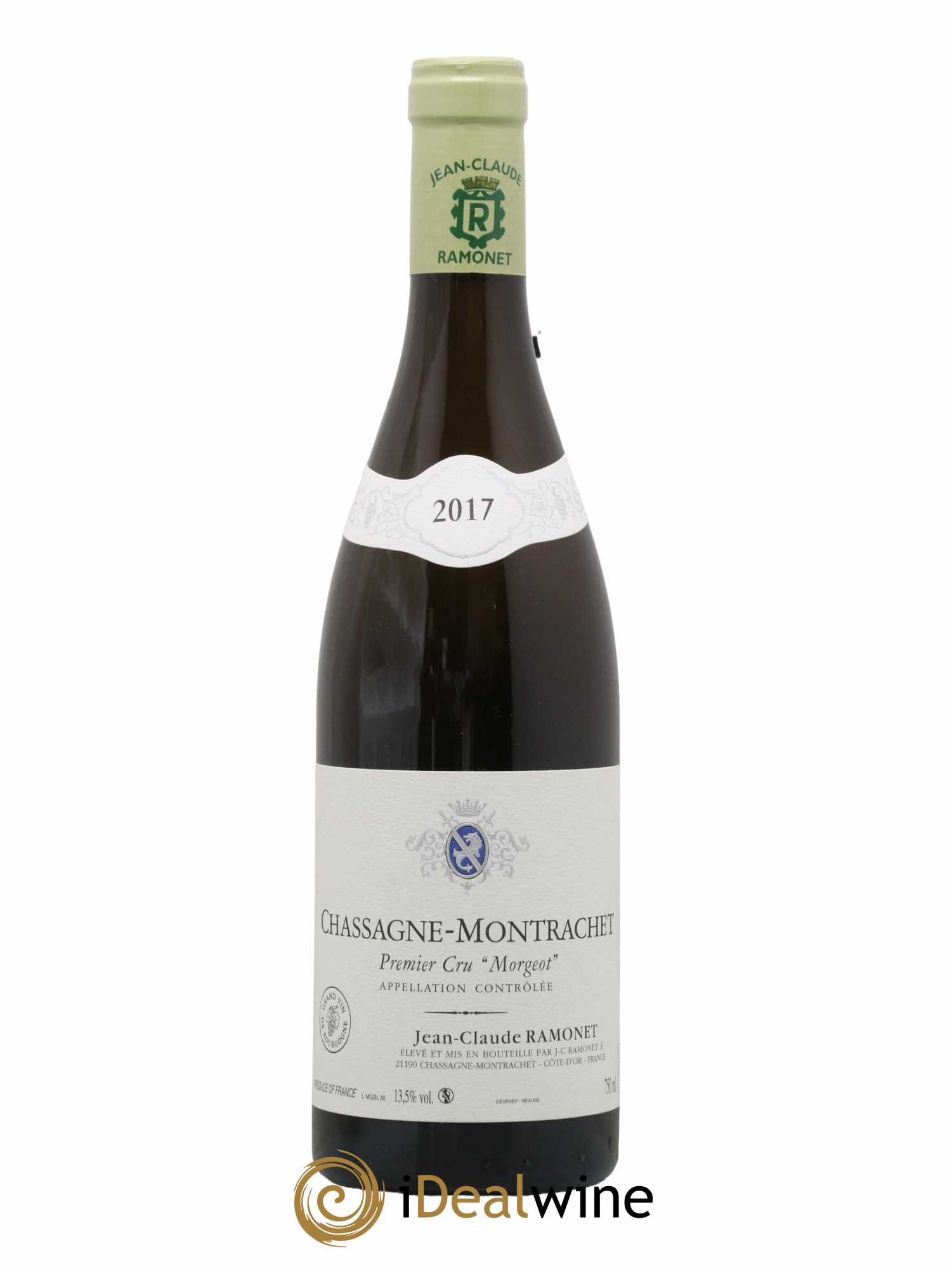 Chassagne-Montrachet 1er Cru Morgeot Ramonet (Domaine) 2017 - Lot de 1 bouteille - 0