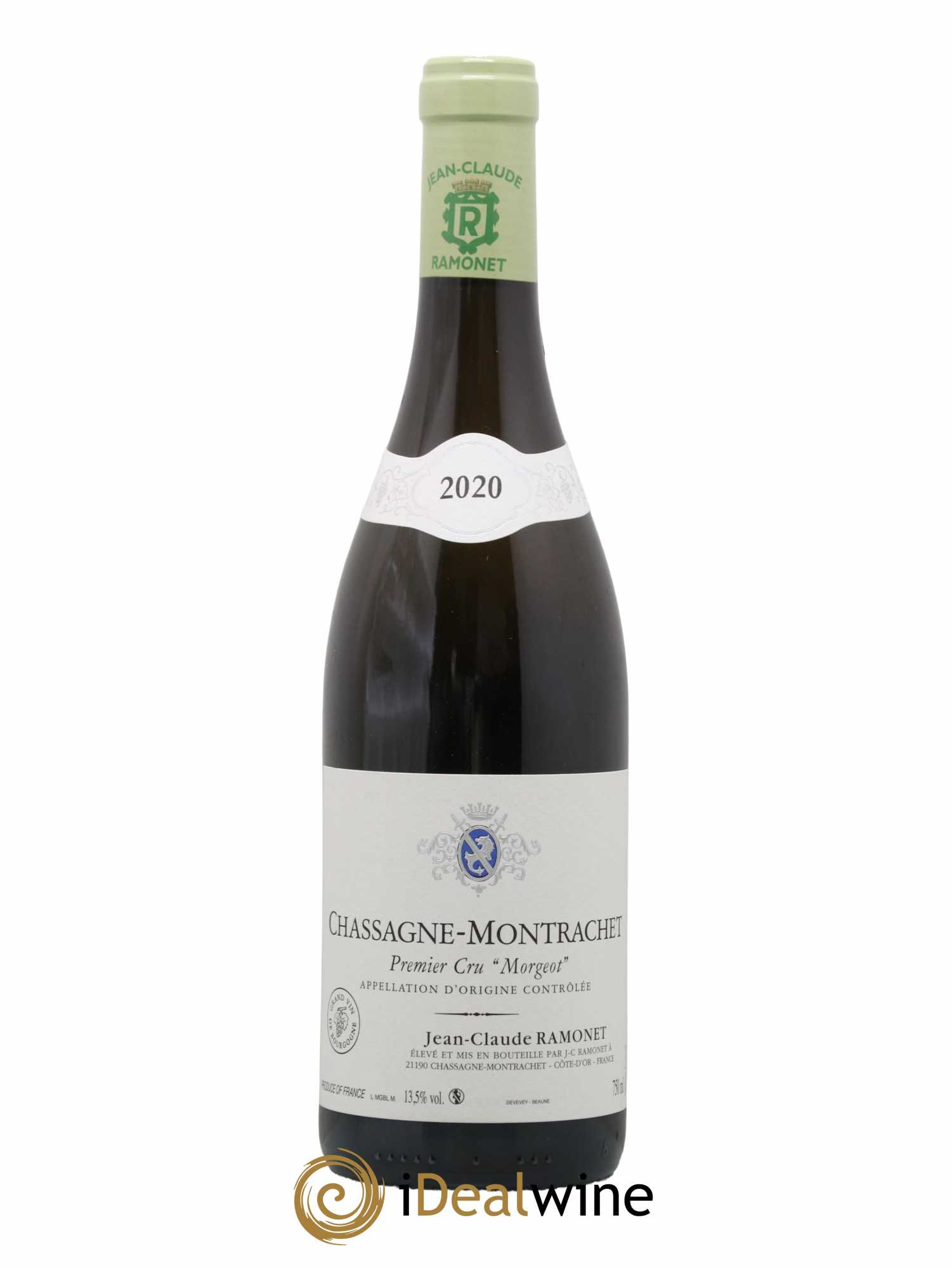 Chassagne-Montrachet 1er Cru Morgeot Ramonet (Domaine) 2020 - Lot de 1 bouteille - 0