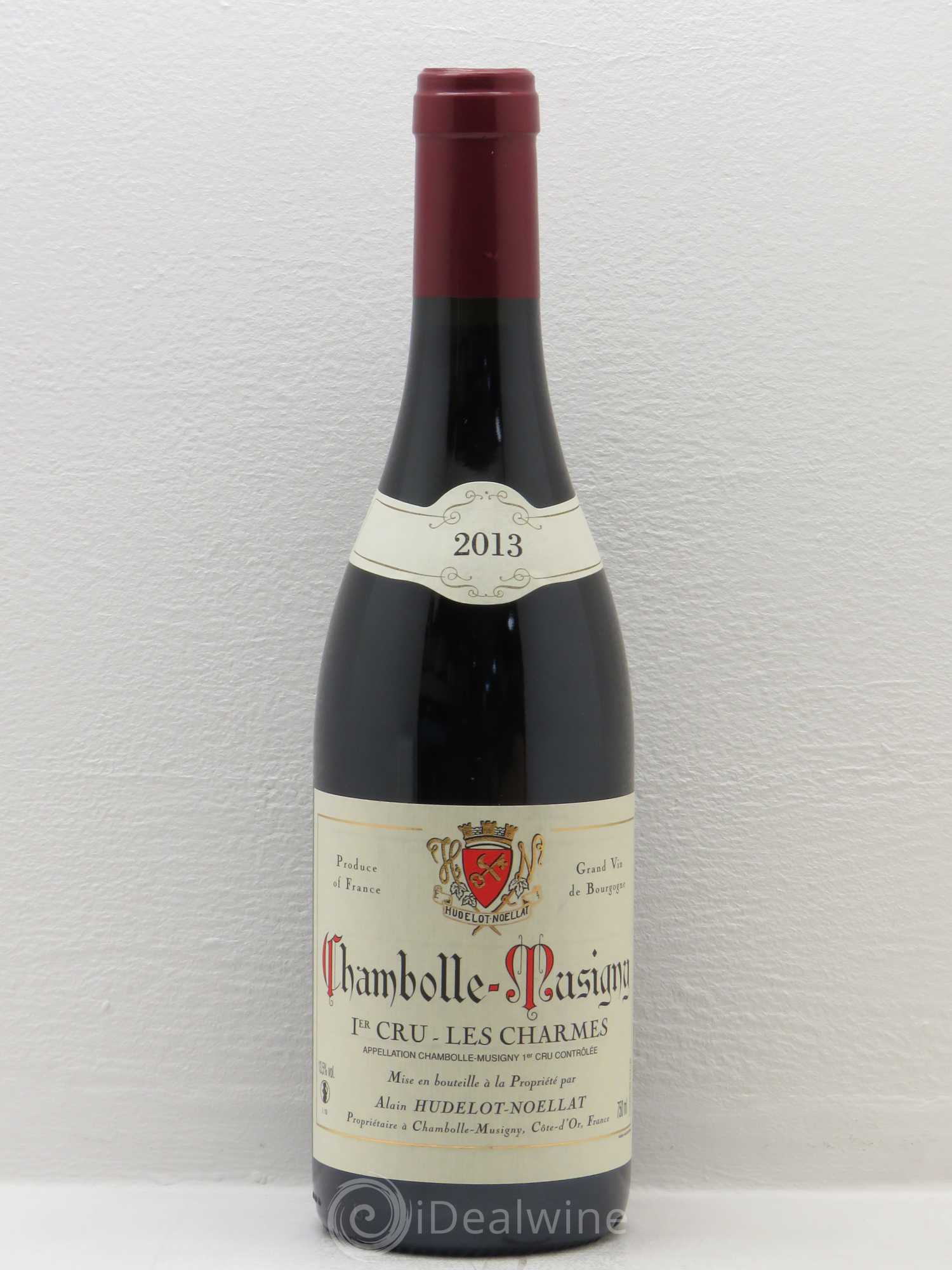 Chambolle-Musigny 1er Cru Les Charmes Hudelot-Noëllat 2013 - Lot de 1 bouteille - 0