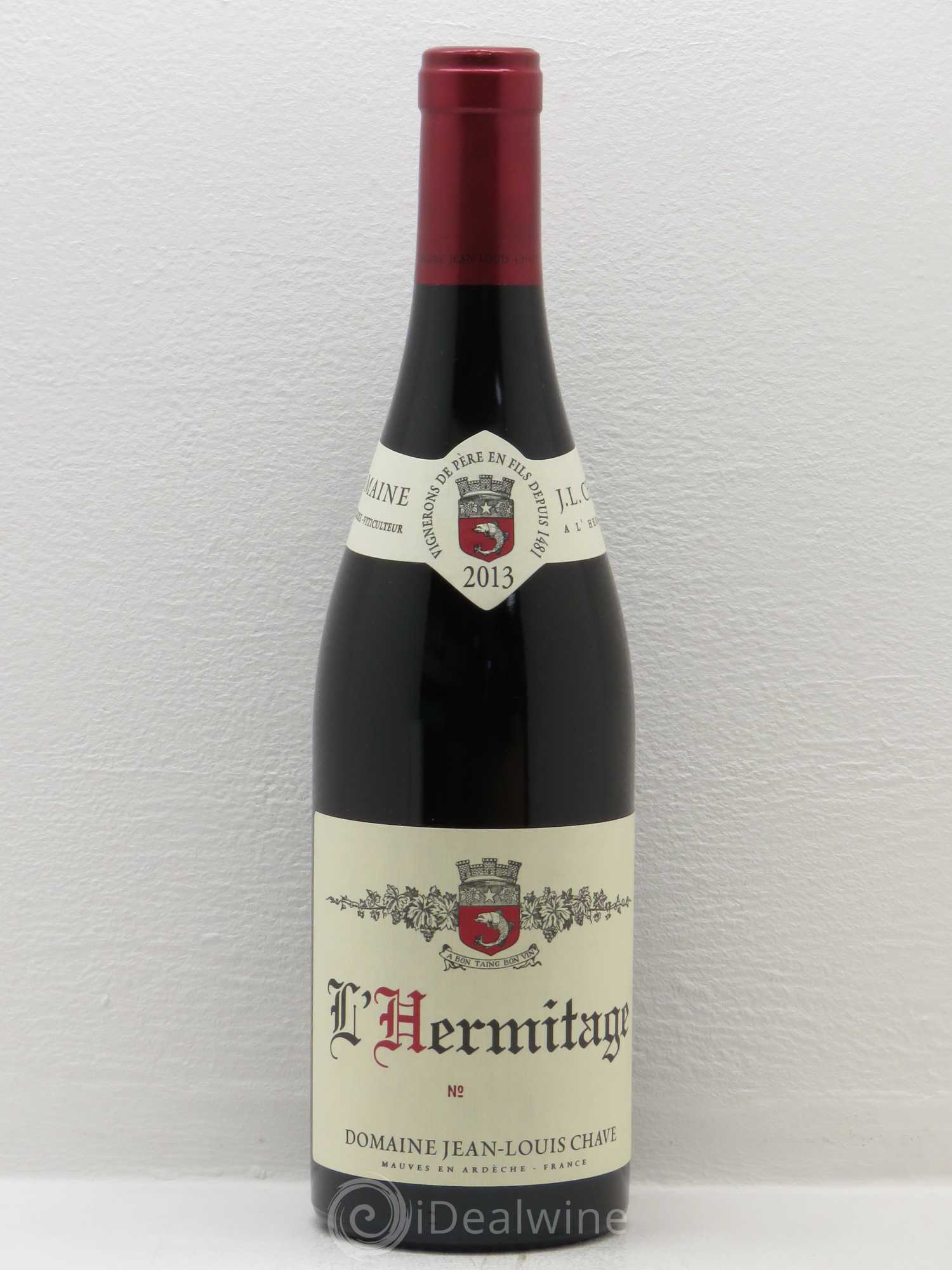 Hermitage Jean-Louis Chave 2013 - Lot de 1 bouteille - 0