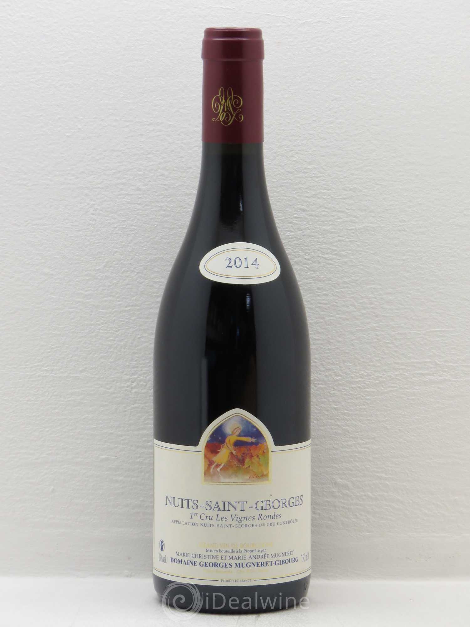 Nuits-Saint-Georges 1er Cru Les Vignes Rondes Georges Mugneret (Domaine) 2014 - Lot de 1 bouteille - 0